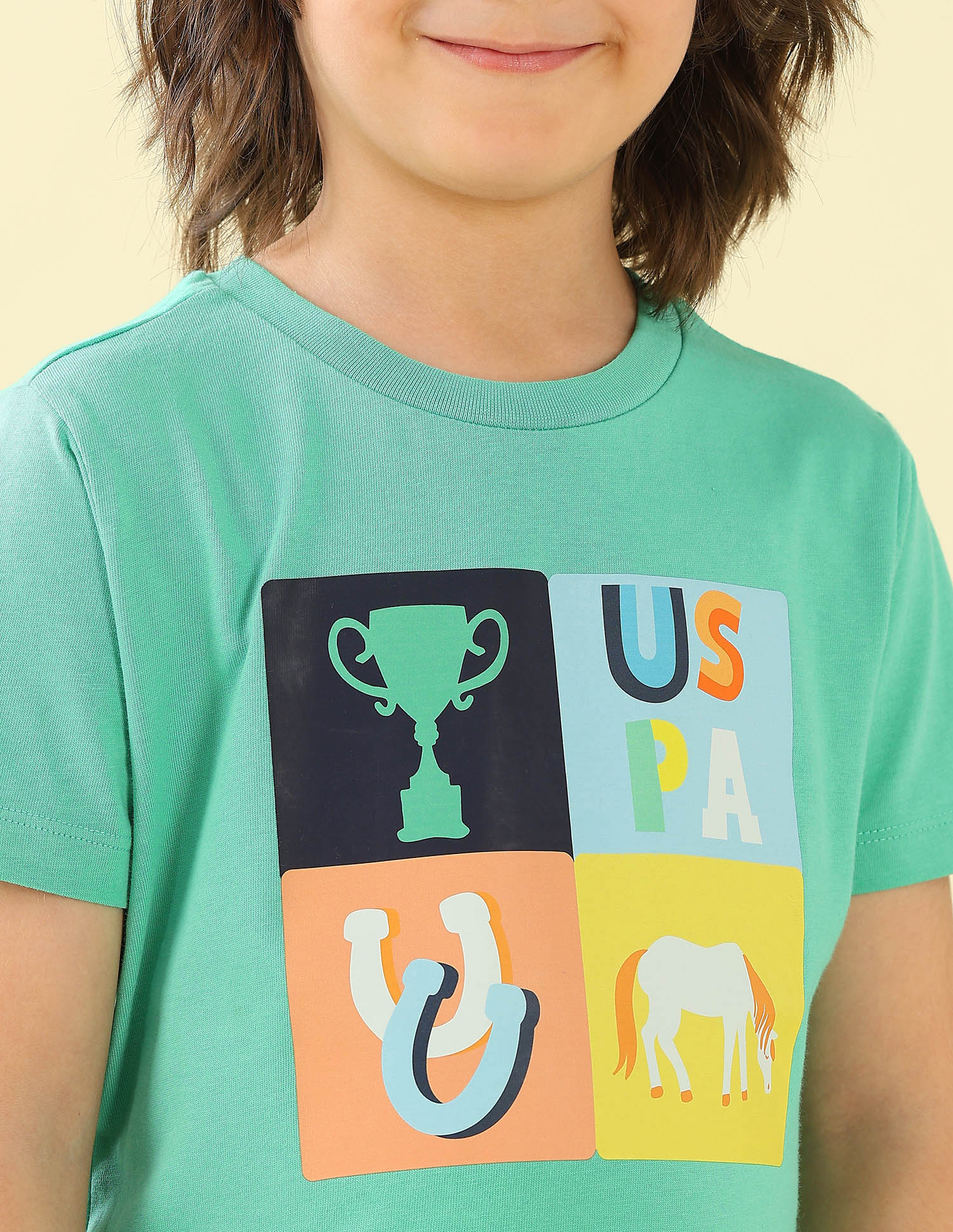 Graphic Brand Printed Regular Fit T-Shirt - Pack Of 2 Multi2 - U.S. Polo Assn. India | Large