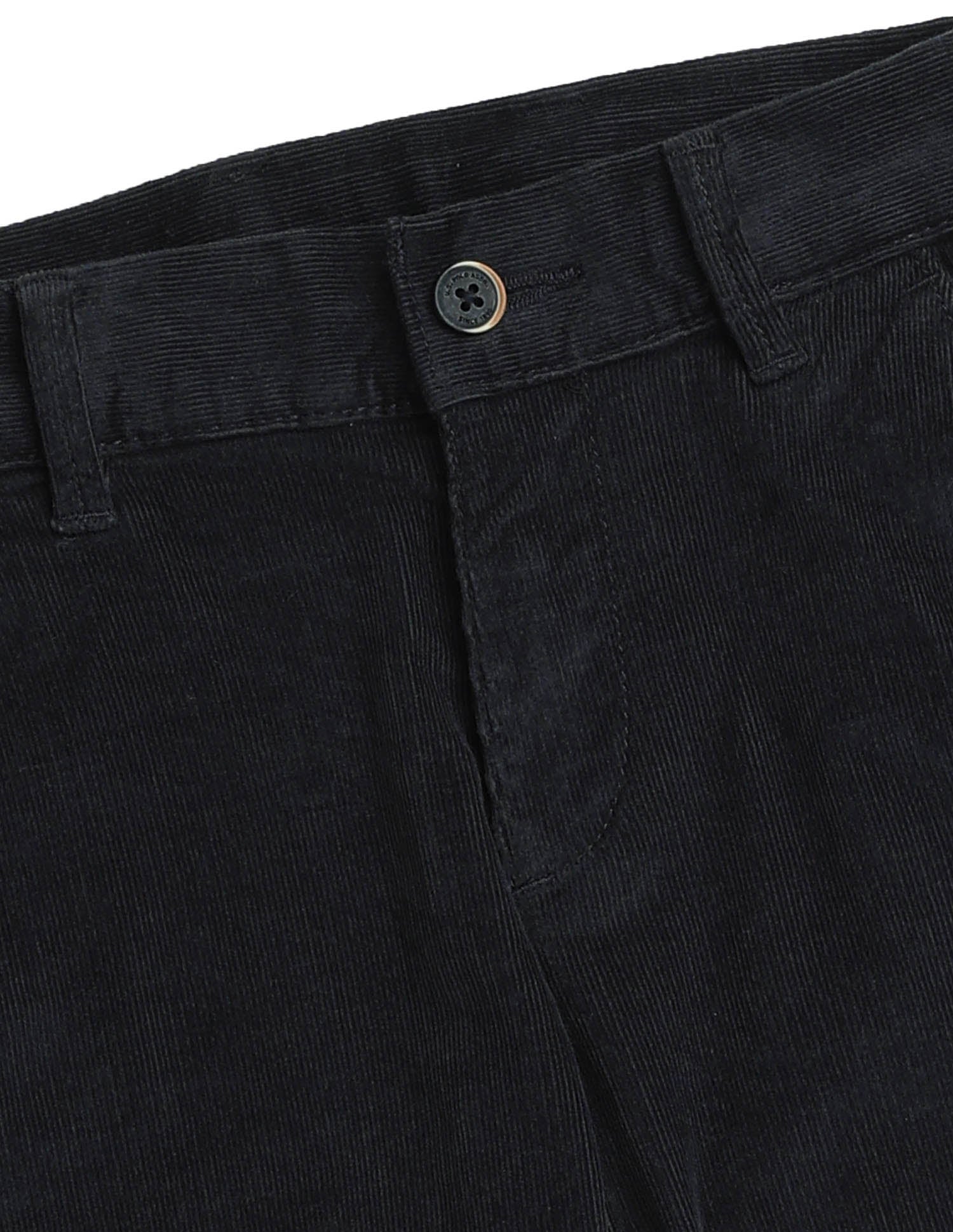 Boys Solid Slim Fit Trousers Navy - U.S. POLO ASSN. | Large