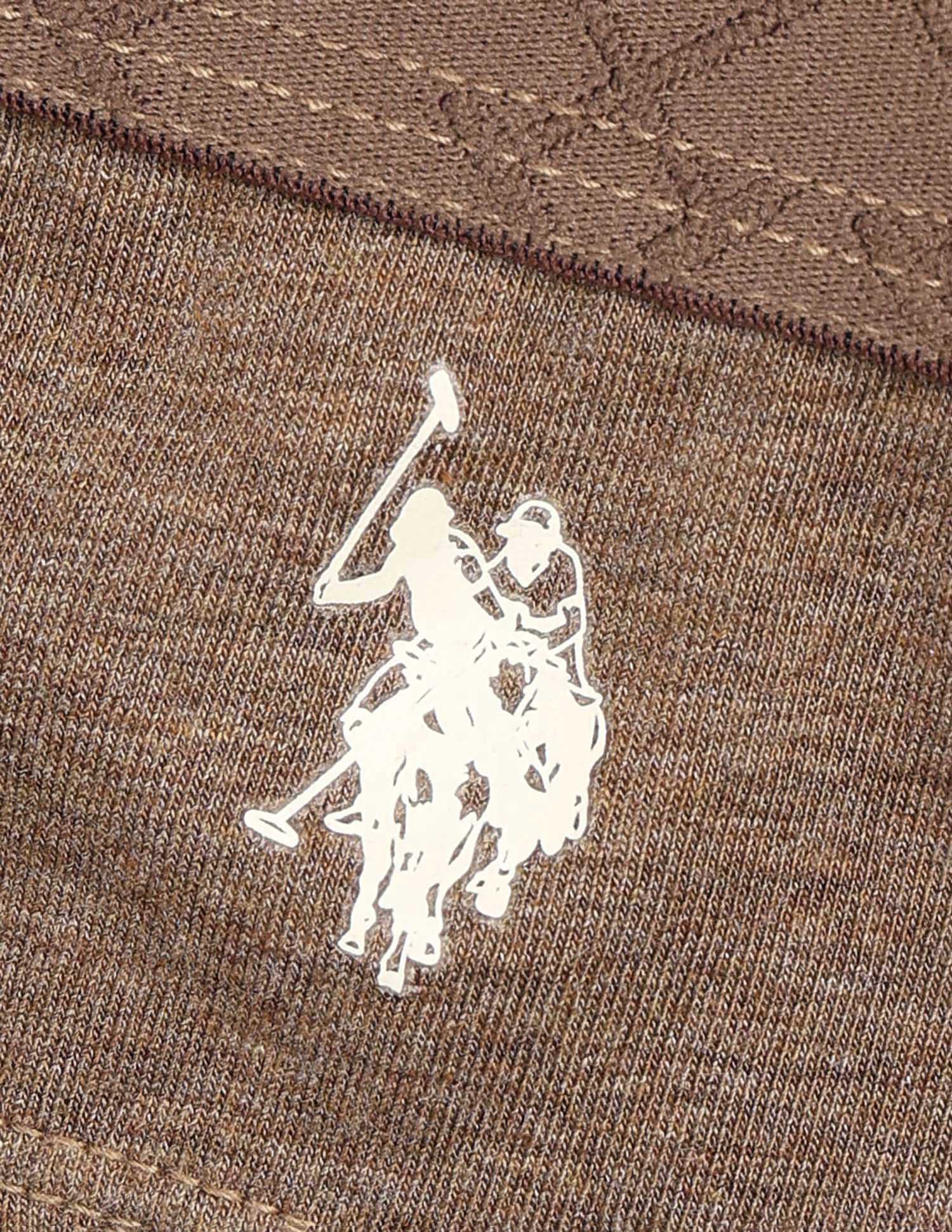 Breathable Bamboo Cotton PB006 Briefs - Pack Of 1 Light Brown Melange - U.S. POLO ASSN. | Large