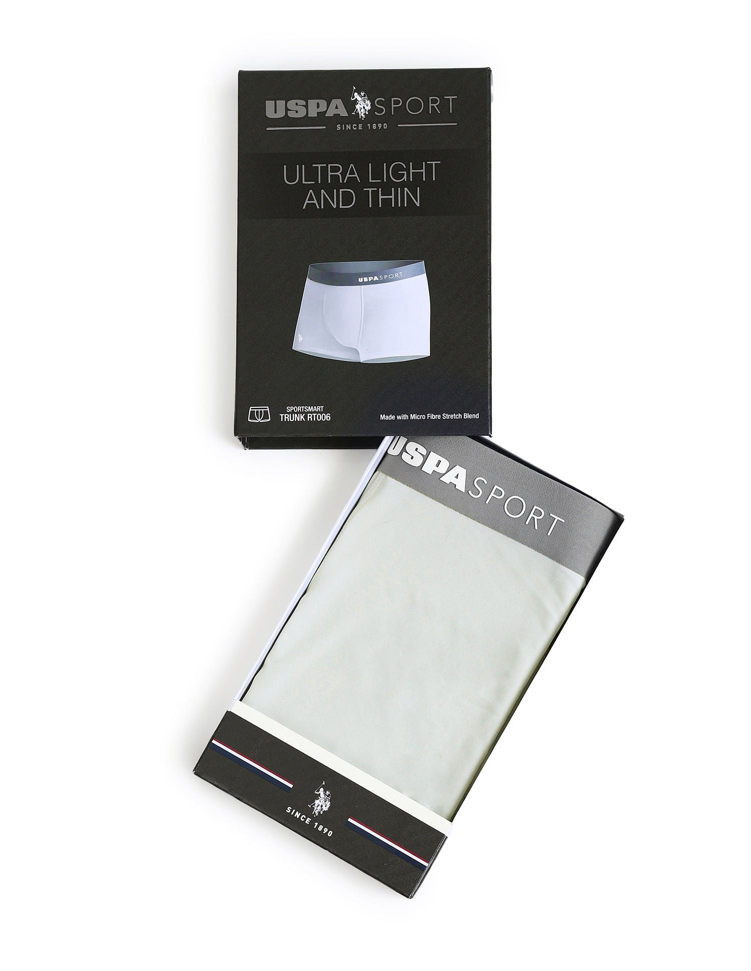 Micro Fibre Seamless Ultra-Light Trunk Oyester Mushroom - U.S. POLO ASSN. | Large