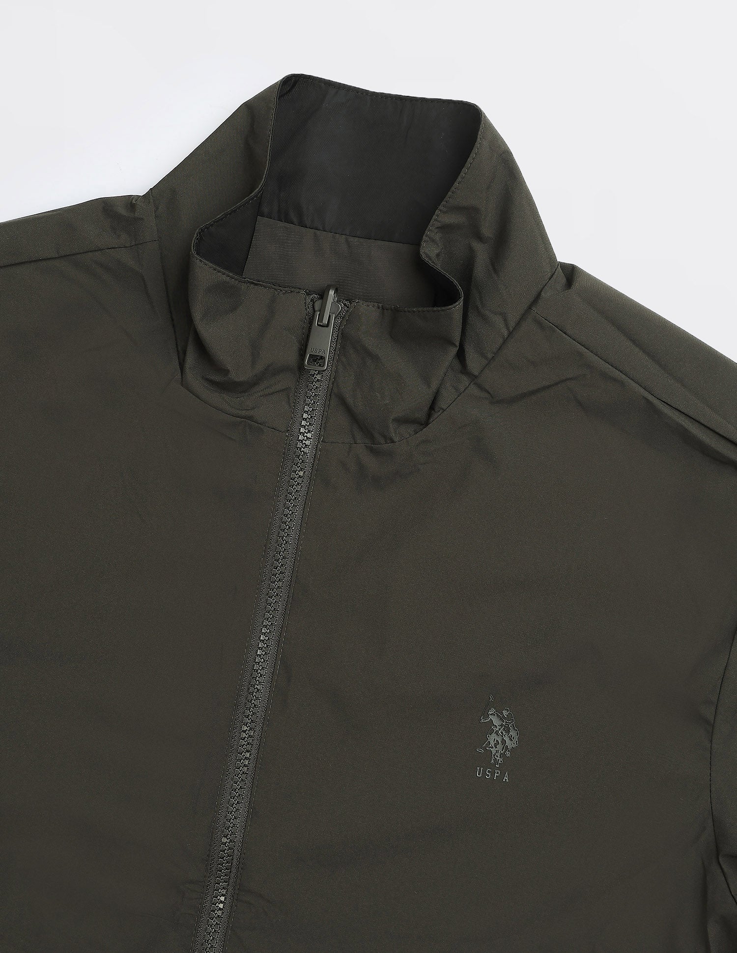 Colour Blocked Windcheater Reversible Jacket Jacket Black - U.S. POLO ASSN. | Large