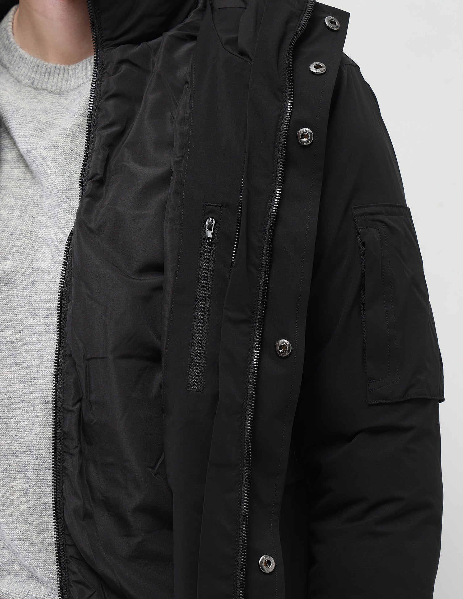 Solid Reversible Jacket Black - U.S. Polo Assn. India | Large