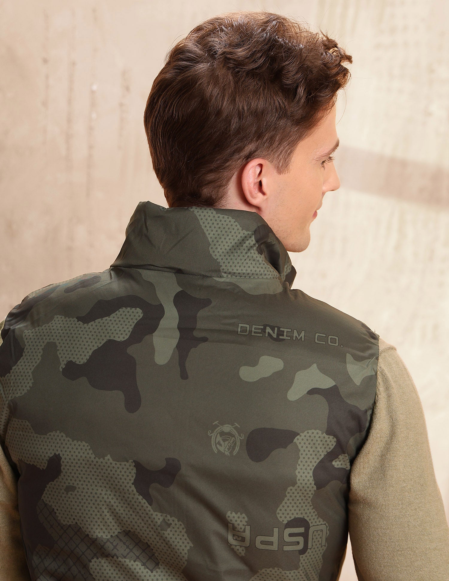 Reversible Legend Of Horseshoe Regular Fit Jacket Olive - U.S. Polo Assn. India | Large