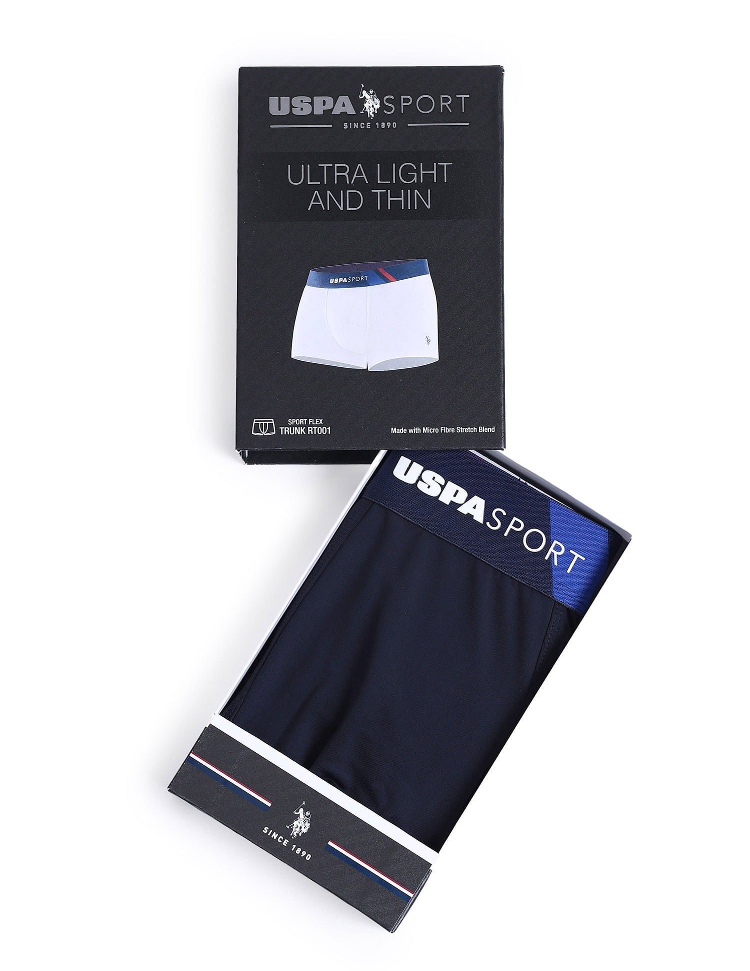 Micro Fibre High Stretch Trunk Navy - U.S. POLO ASSN. | Large