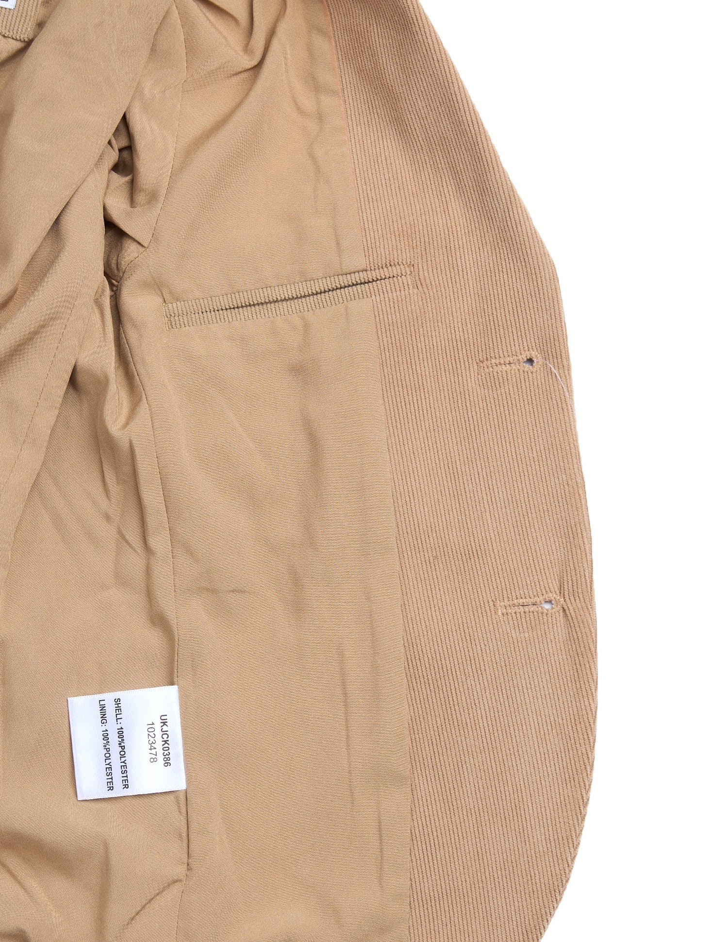 Boys Solid Regular Fit Blazer Khaki - U.S. POLO ASSN. | Large