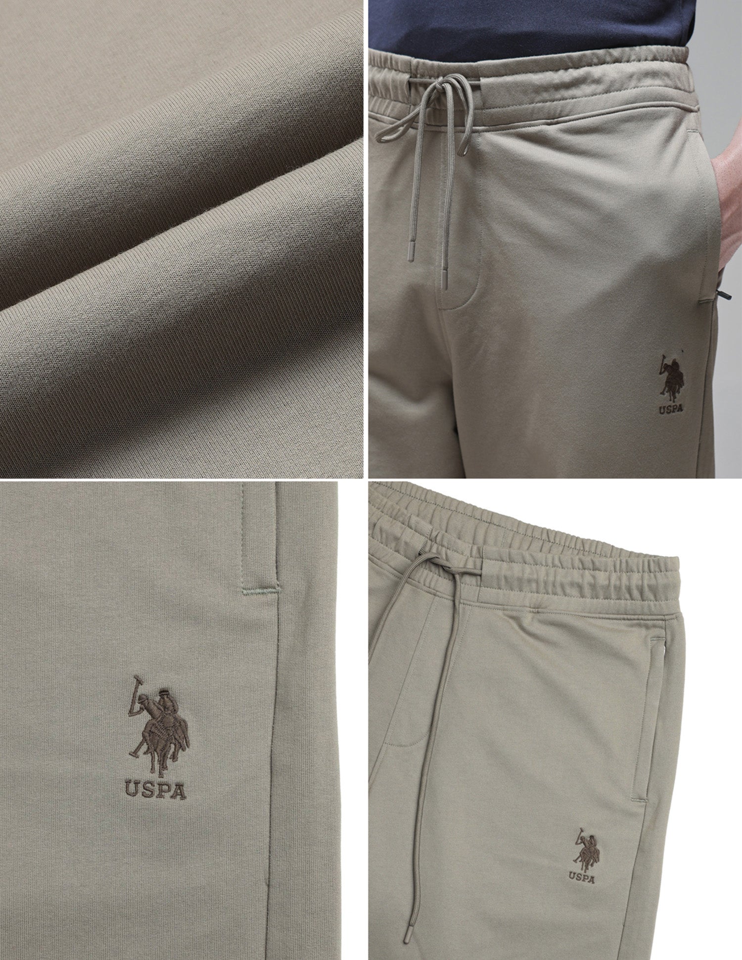 Baggy Fit Sturdy Fabric OR008 Lounge Track Pants Overland Trek - U.S. Polo Assn. India | Large