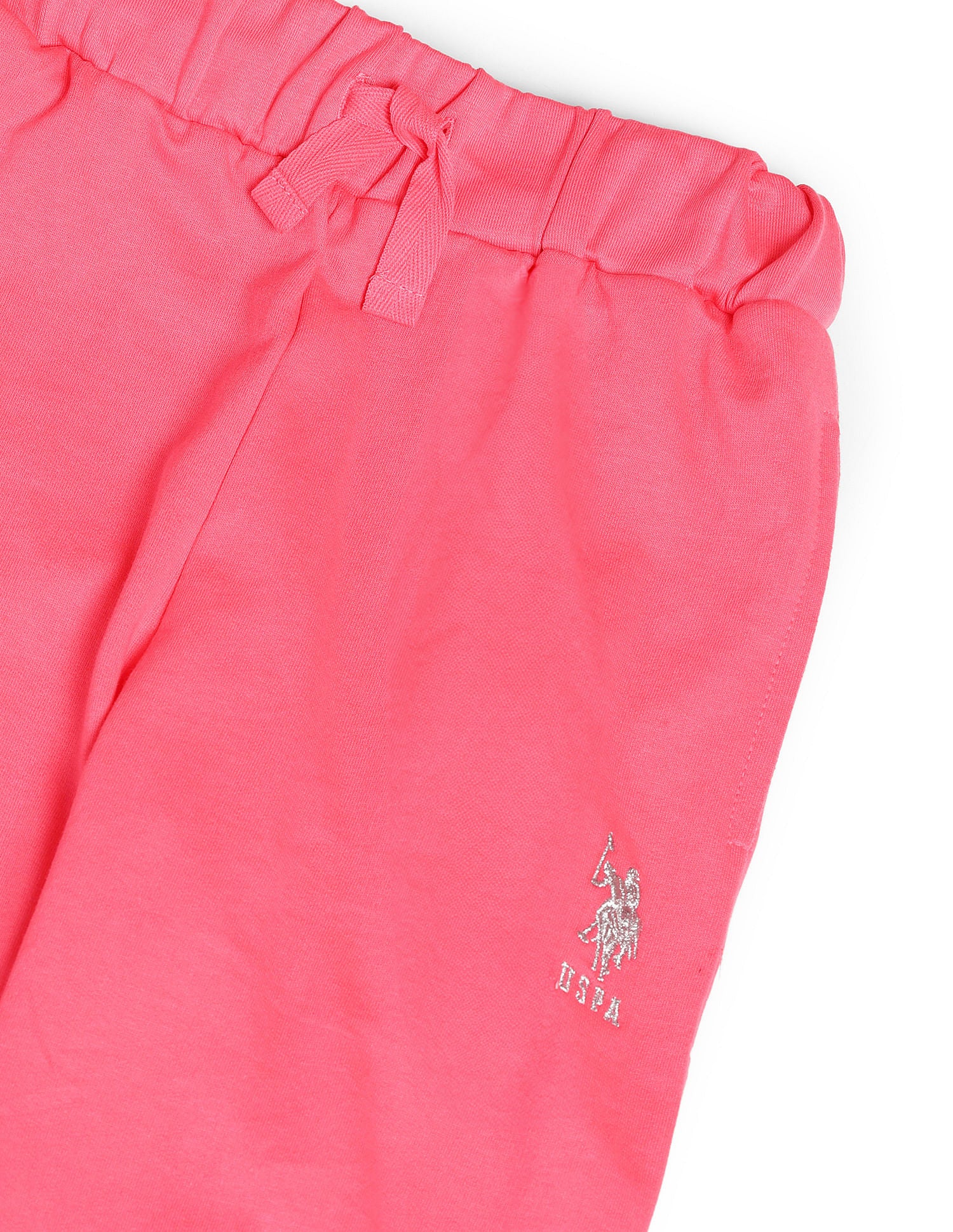 Girls Casual Two Piece Set Light Pink - U.S. POLO ASSN. | Large