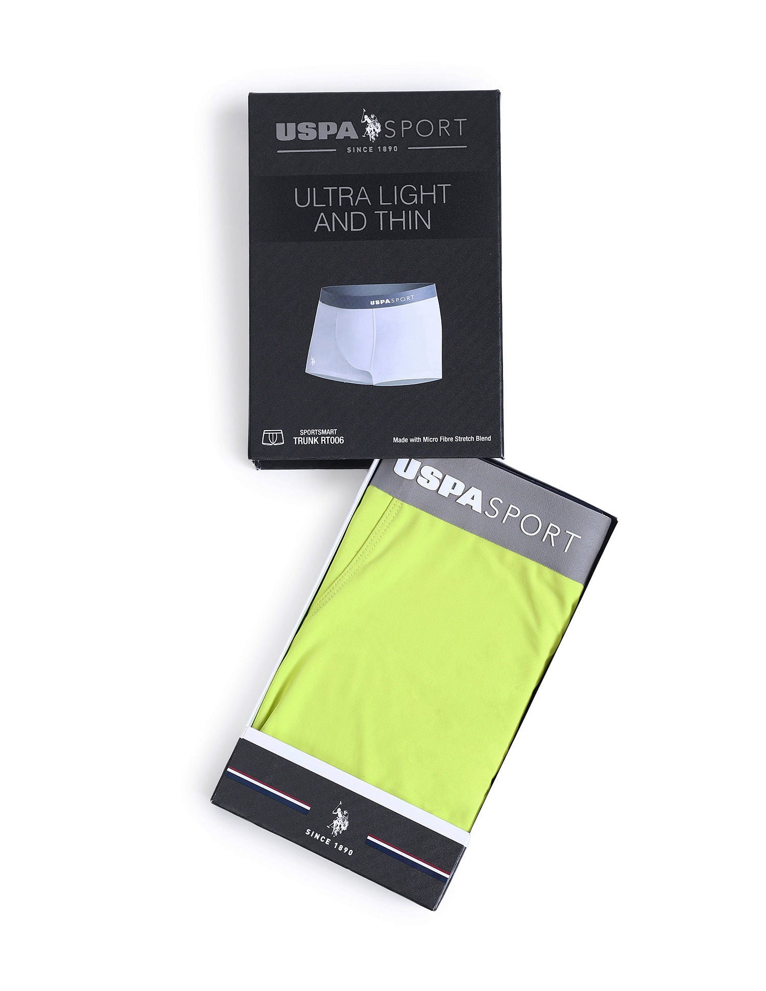 Micro Fibre Seamless Ultra-Light Trunk Lime Punch - U.S. POLO ASSN. | Large