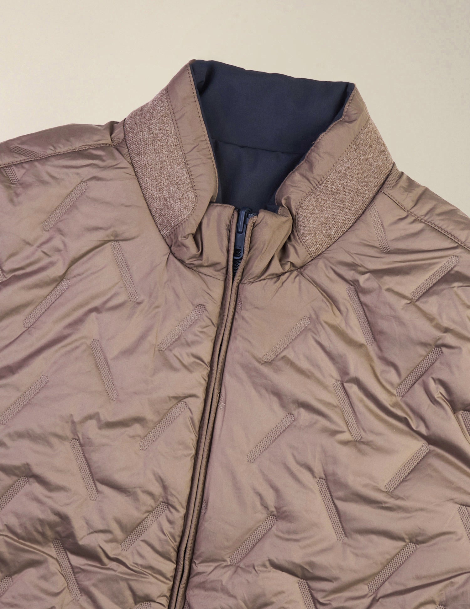Solid Regular Fit Reversible Jacket Navy - U.S. Polo Assn. India | Large