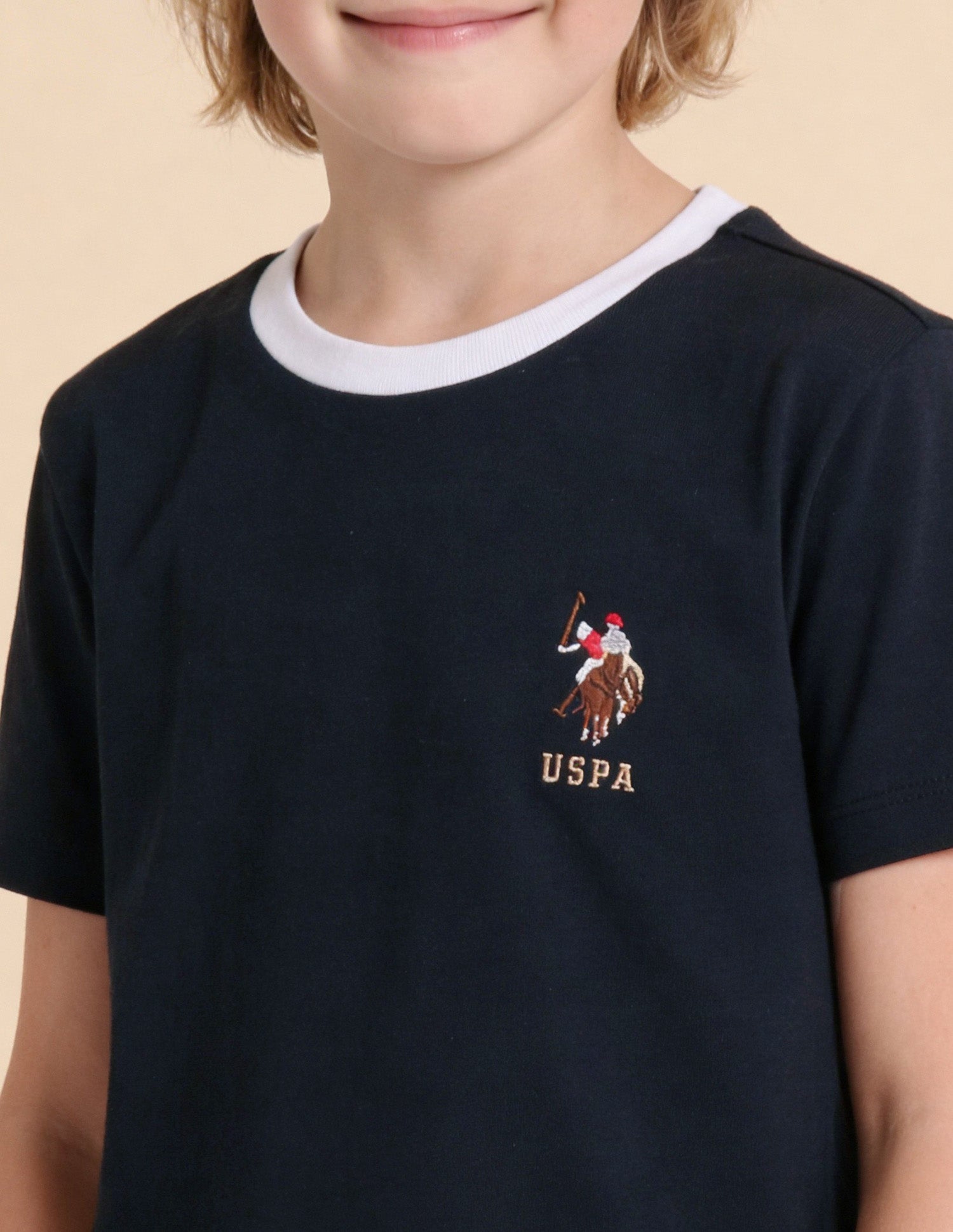 Pure Cotton Regular Fit T-Shirt - Pack Of 2 Assorted - U.S. Polo Assn. India | Large