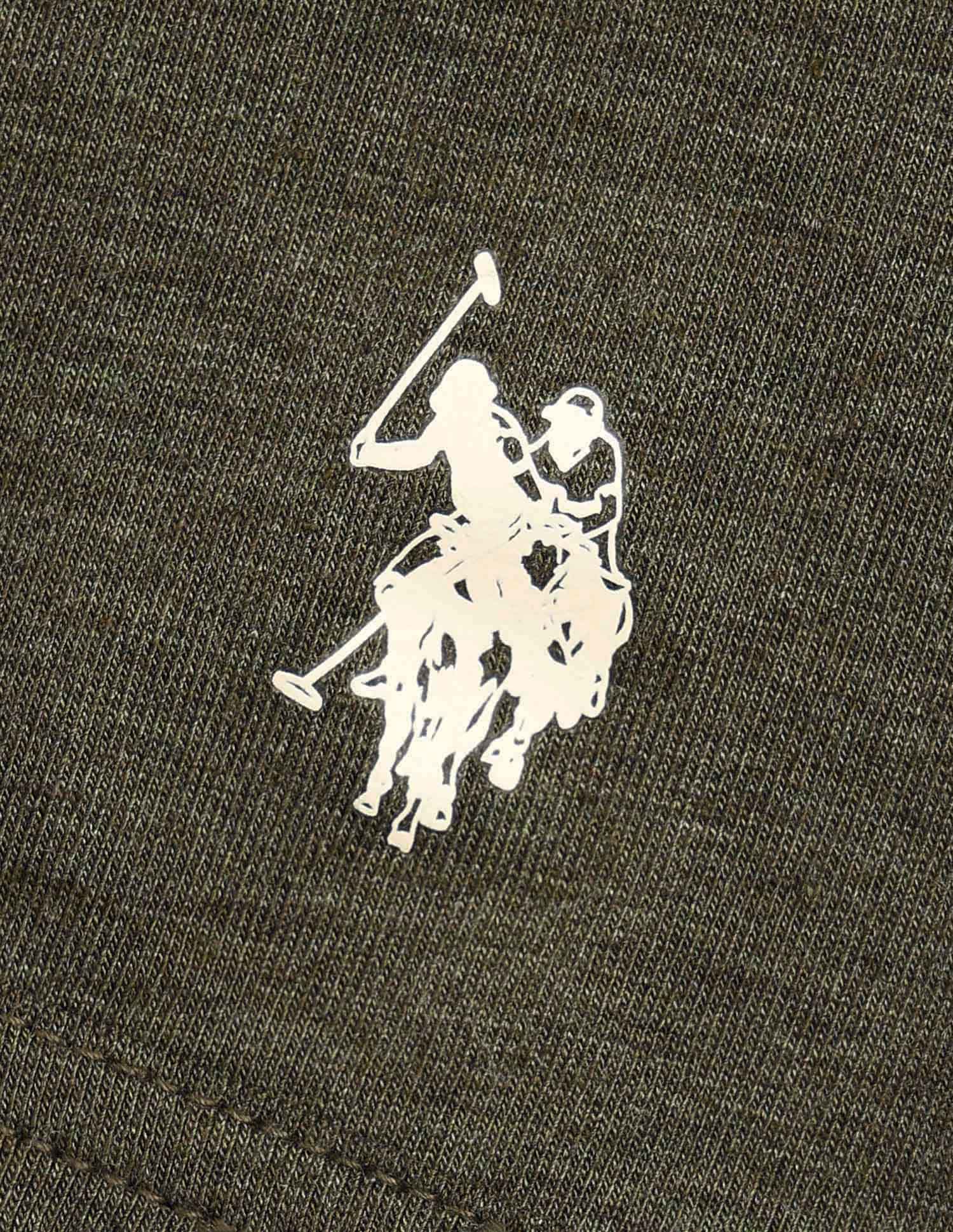 Moisture Control Breathable PT006 Trunks - Pack Of 1 Olive Melange - U.S. POLO ASSN. | Large