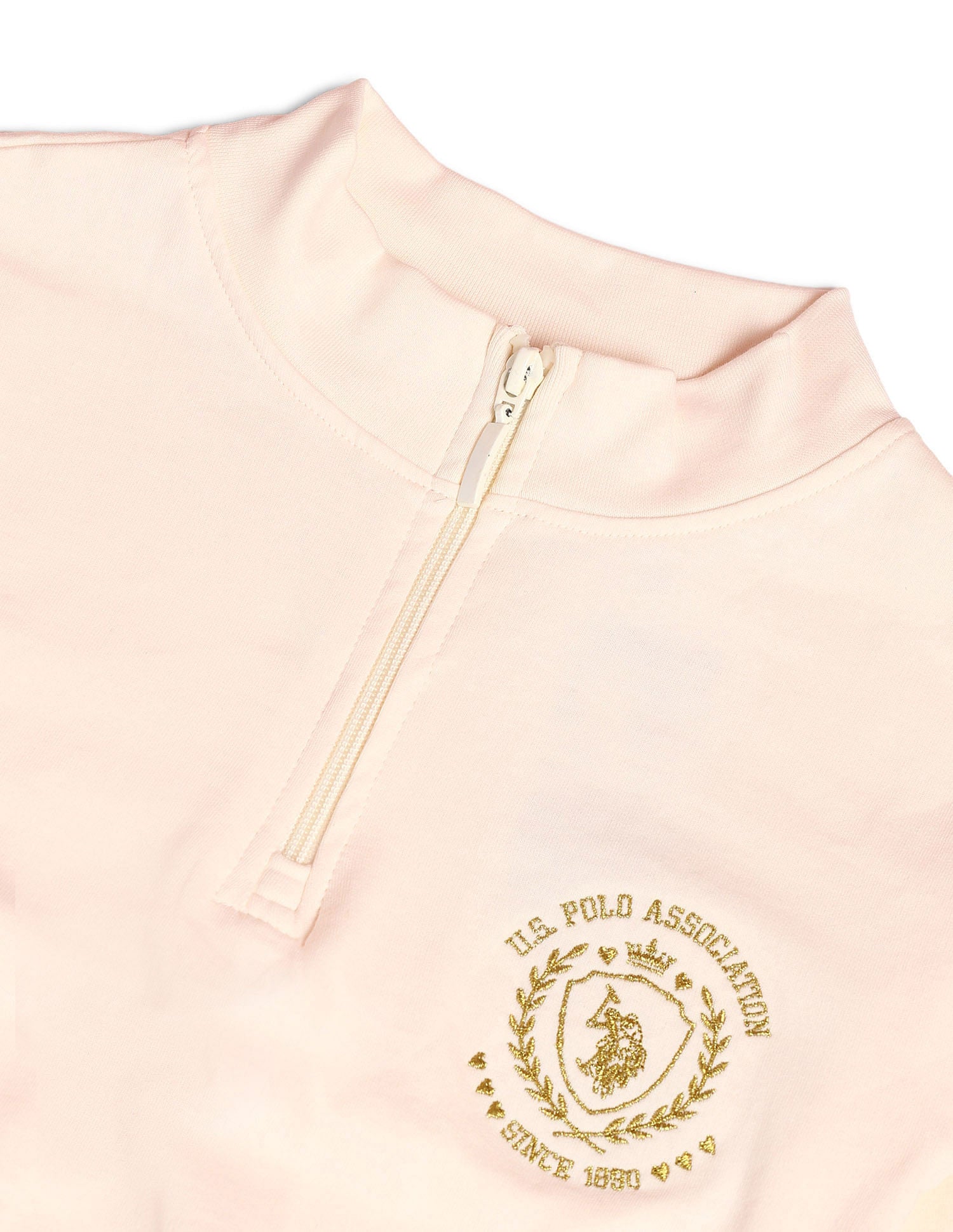 Girls Casual Two Piece Set Cream - U.S. POLO ASSN. | Large