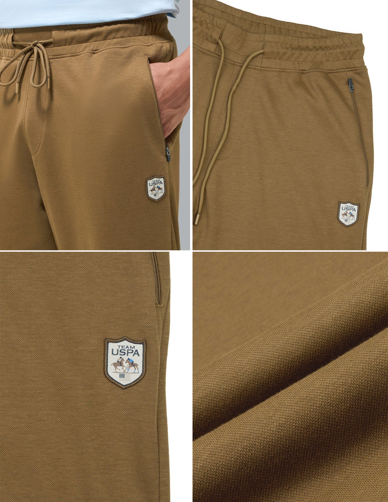 Comfort Fit Heavyweight Fleece OJ011 Joggers Breen - U.S. Polo Assn. India | Large