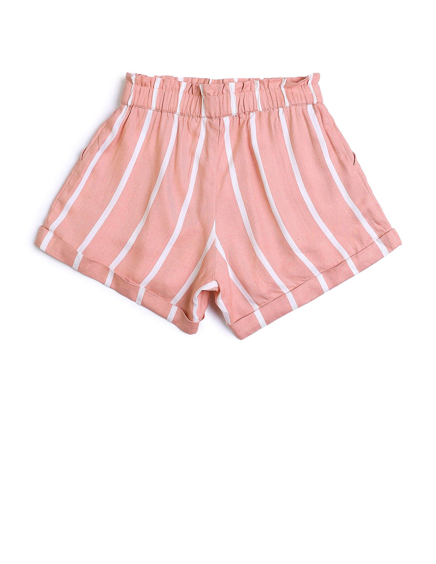 Girls Vertical Striped Co-Ords Pink - U.S. POLO ASSN. | Large