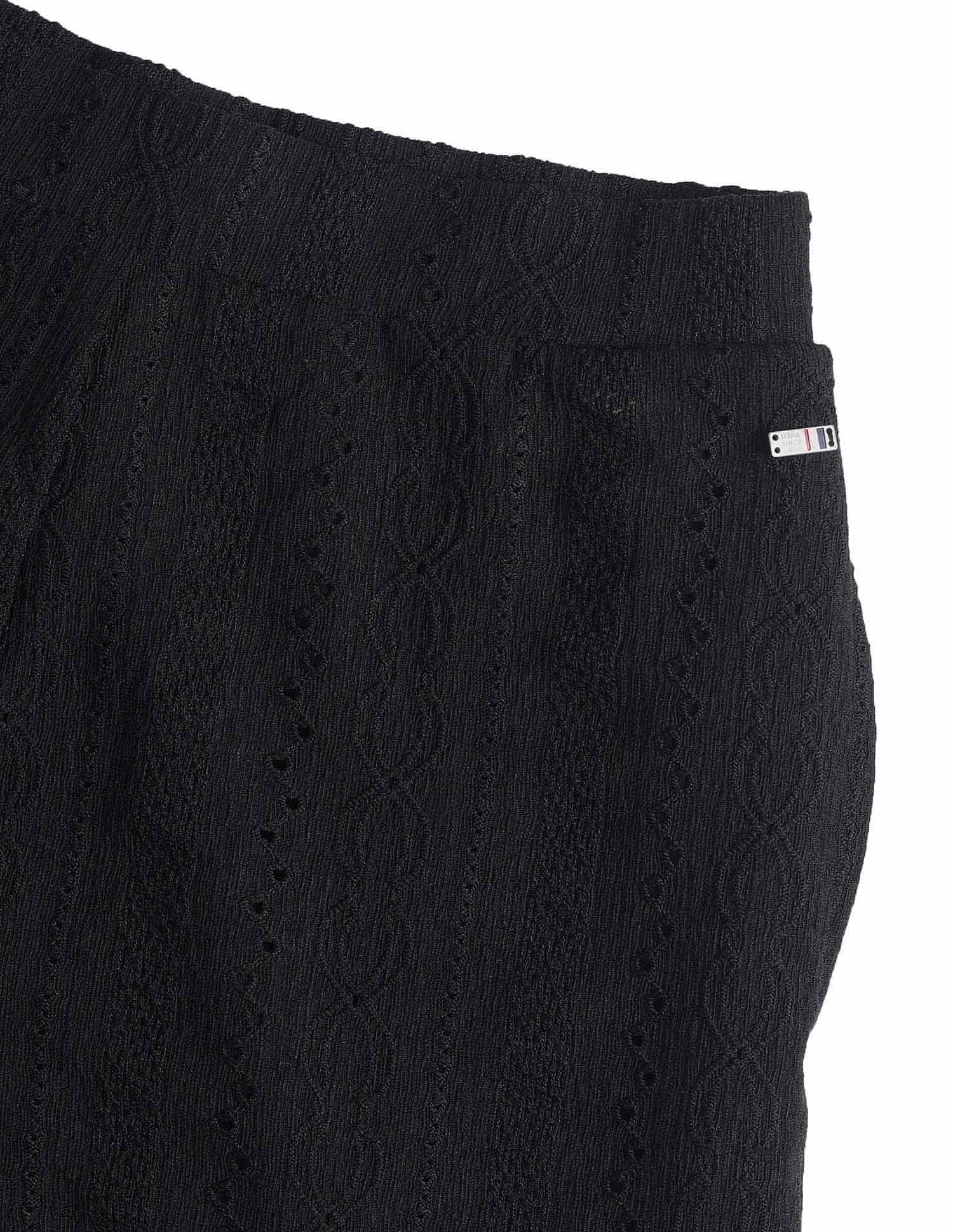 Relaxed Fit Textured Co-Ords Black - U.S. POLO ASSN. | Large