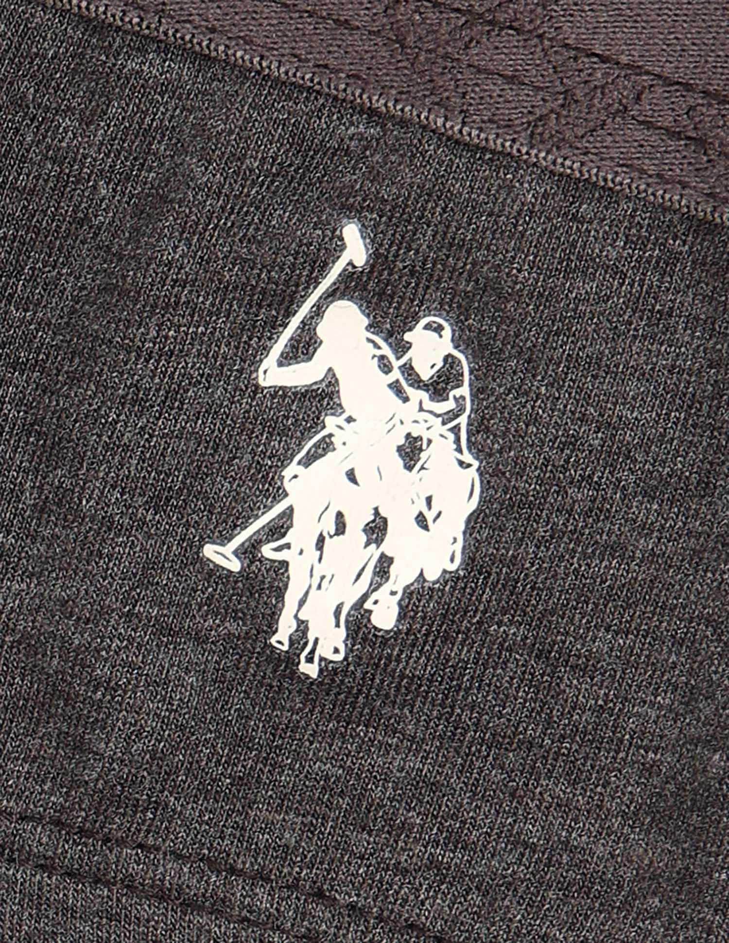 Breathable Bamboo Cotton PB006 Briefs - Pack Of 1 Dark Brown Melange - U.S. POLO ASSN. | Large