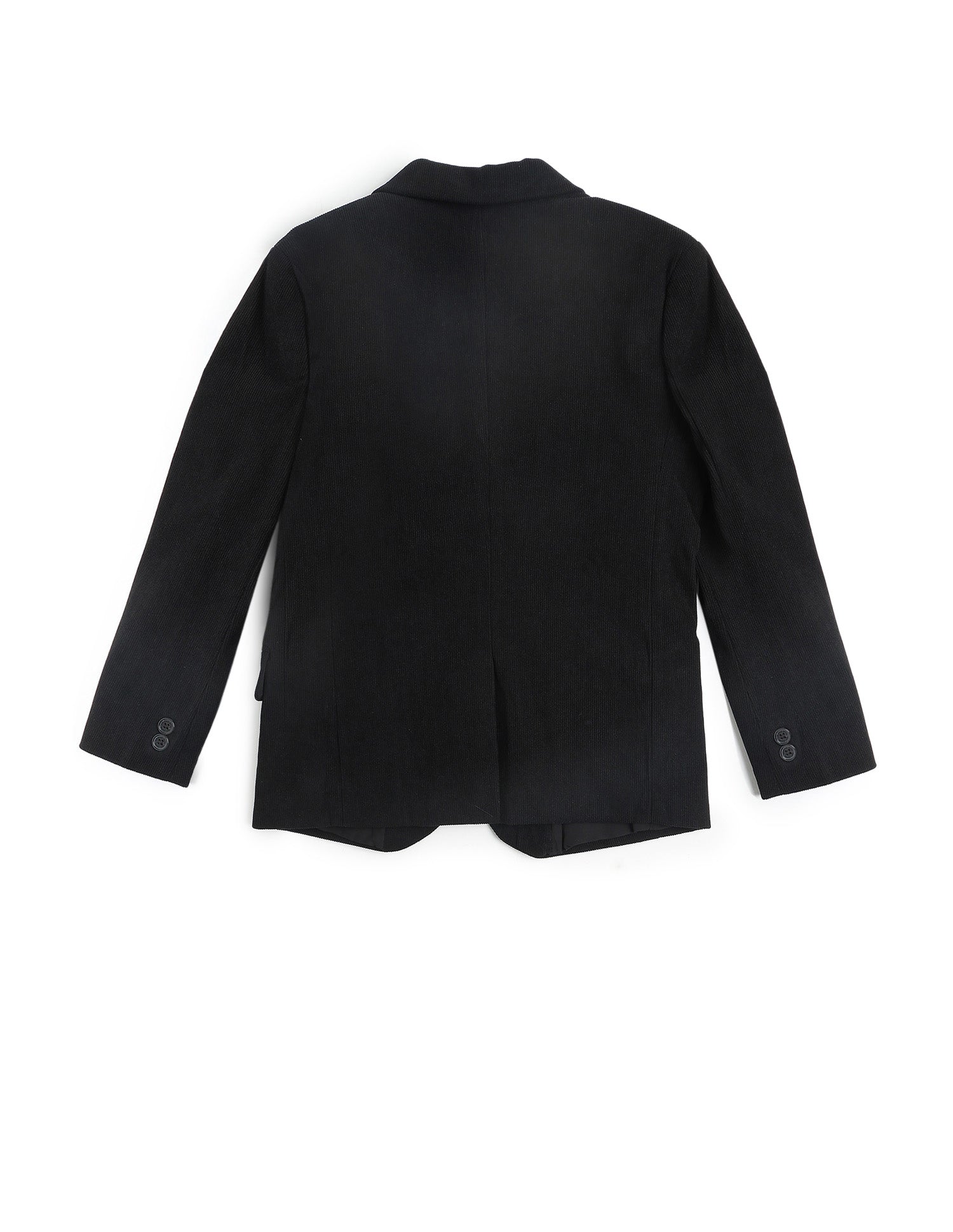 Boys Solid Regular Fit Blazer Black - U.S. POLO ASSN. | Large