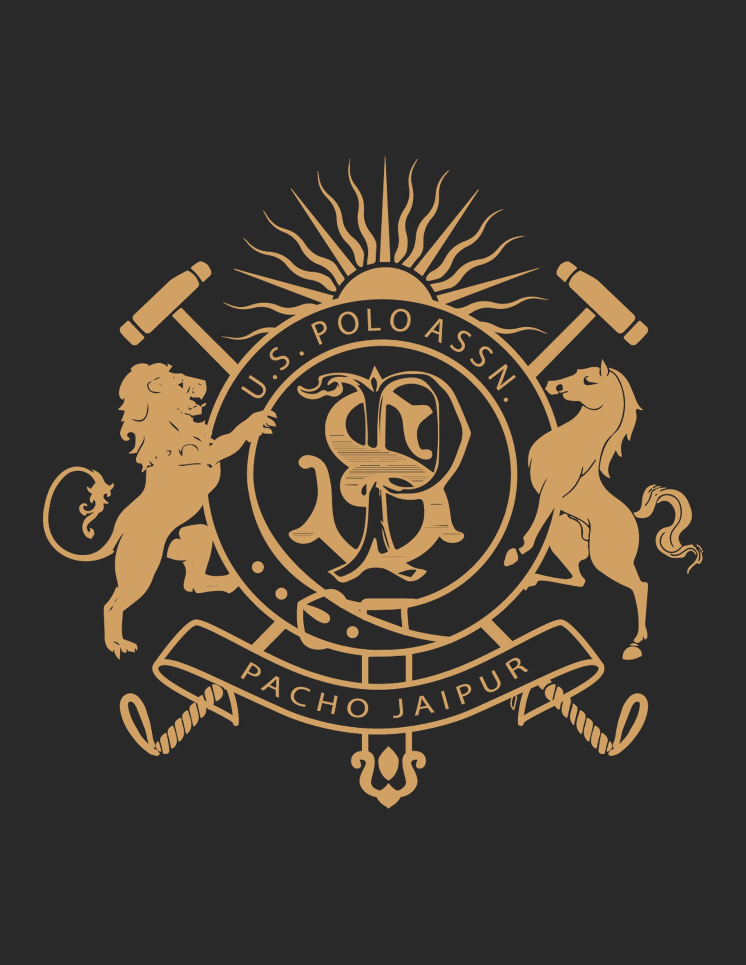 Pacho X Crest Logo Double Breasted Jacket Navy - U.S. POLO ASSN. | Large