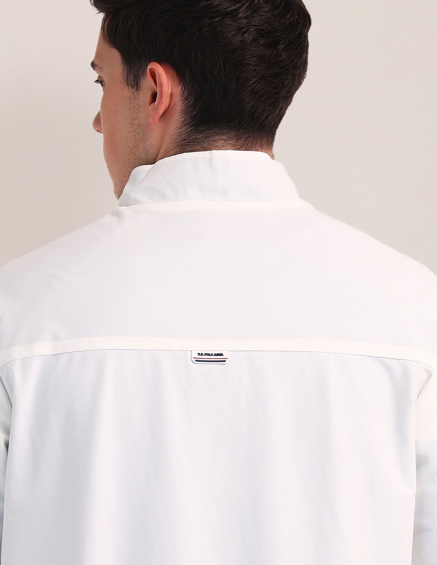 Reversible High Neck Jacket Navy - U.S. POLO ASSN. | Large