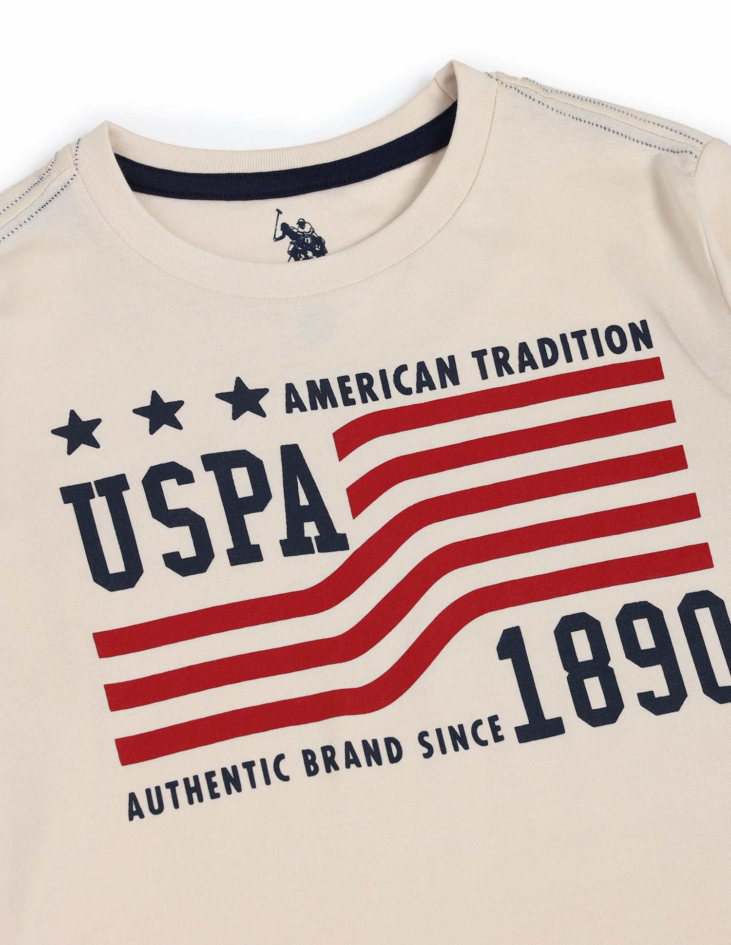 Boys Brand Printed T-Shirt Maroon - U.S. POLO ASSN. | Large