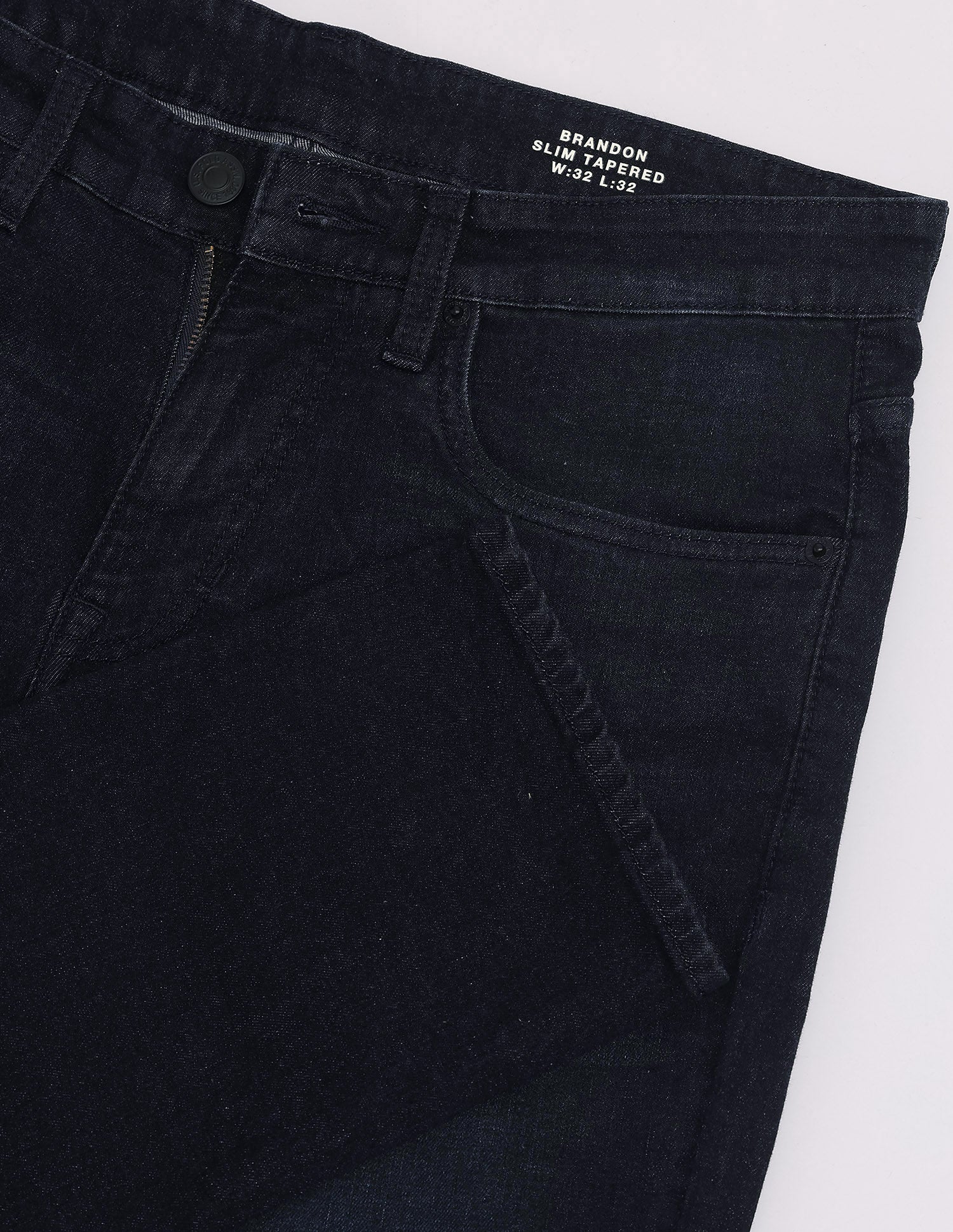 Brandon Slim Tapered Fit Blue Jeans Blue - U.S. Polo Assn. India | Large