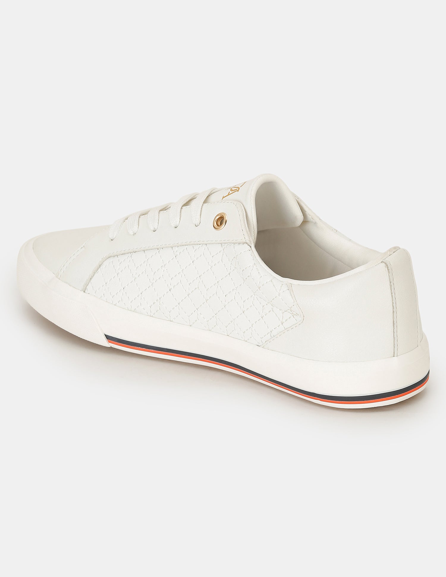 Women Textured Heidi 2.0 Sneakers White - U.S. POLO ASSN. | Large
