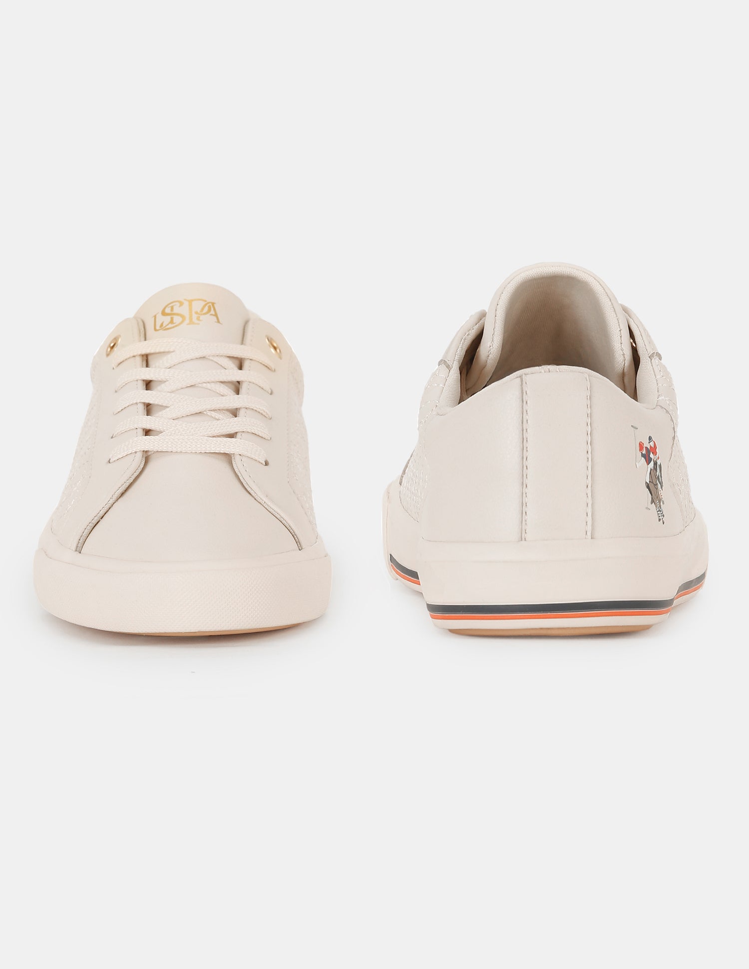 Women Textured Heidi 2.0 Sneakers Nude - U.S. POLO ASSN. | Large