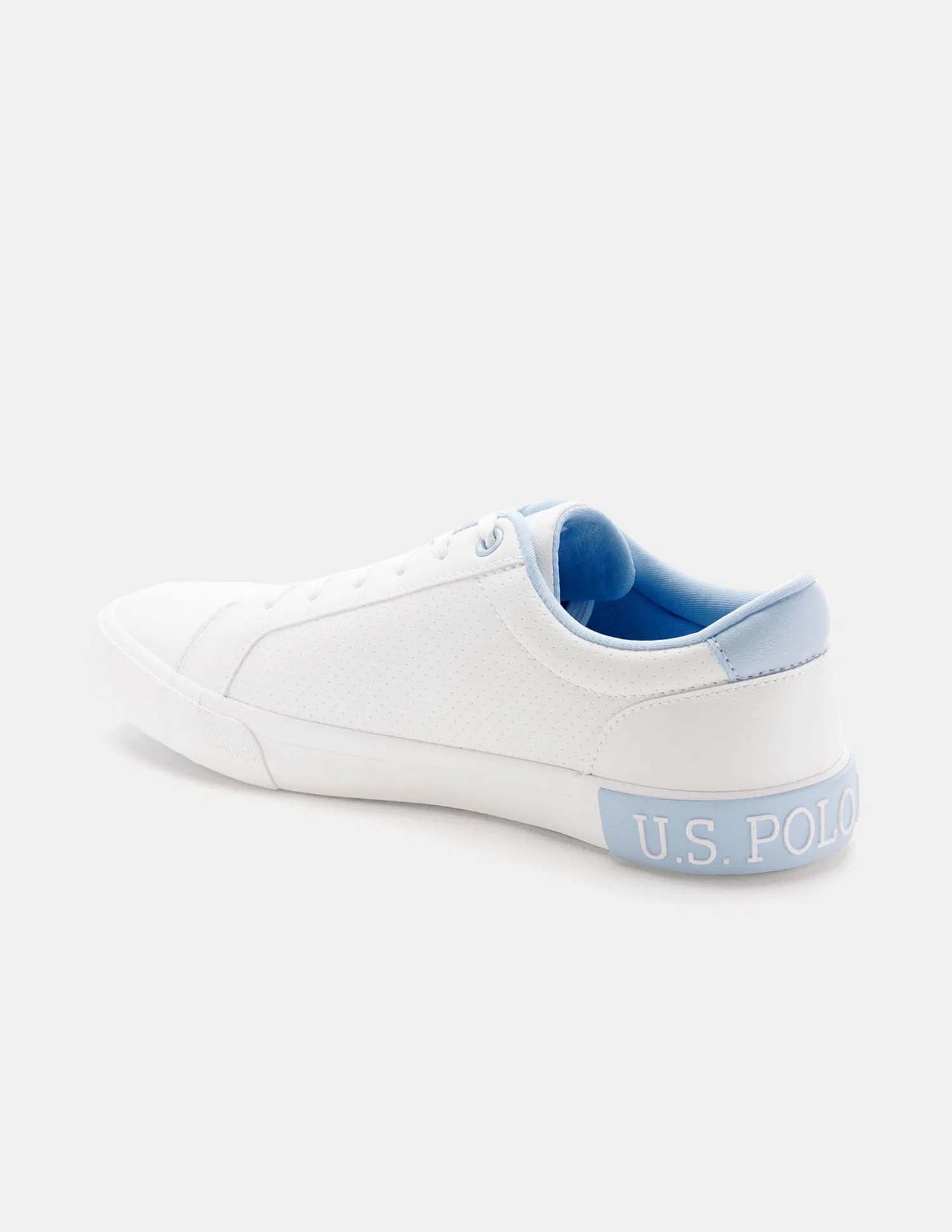 Women Zesta 2.0 Textured Sneakers Light Blue - U.S. POLO ASSN. | Large