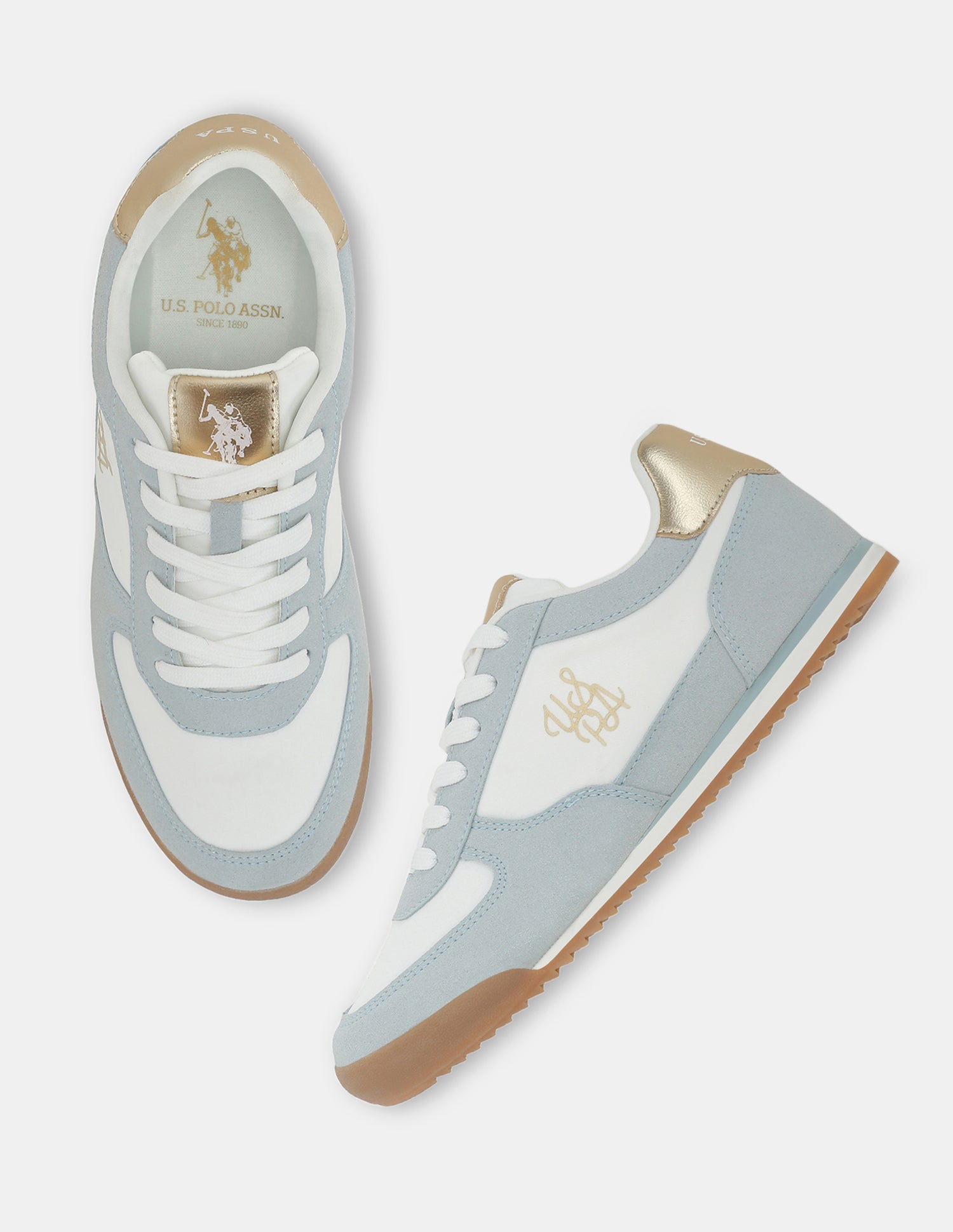 U.S. Polo Assn. Women Eduarda Colourblocked Sneakers