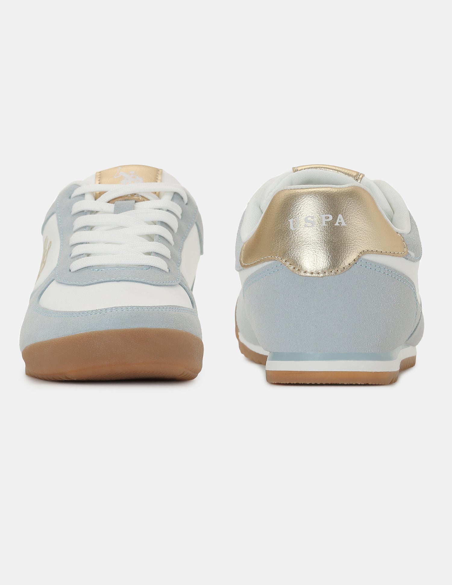 U.S. Polo Assn. Women Eduarda Colourblocked Sneakers Light Blue - U.S. POLO ASSN. | Large