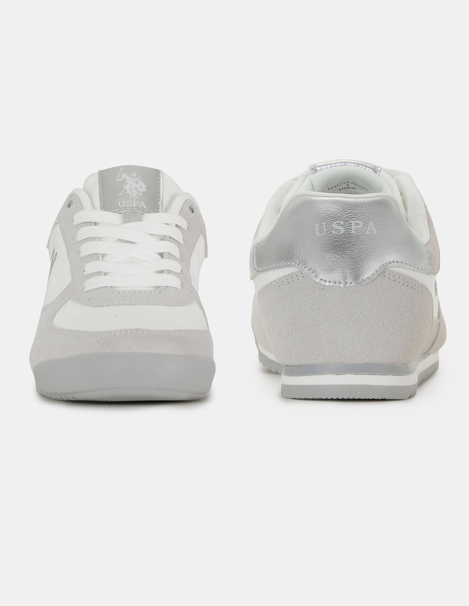 U.S. Polo Assn. Women Eduarda Colourblocked Sneakers Off White - U.S. POLO ASSN. | Large