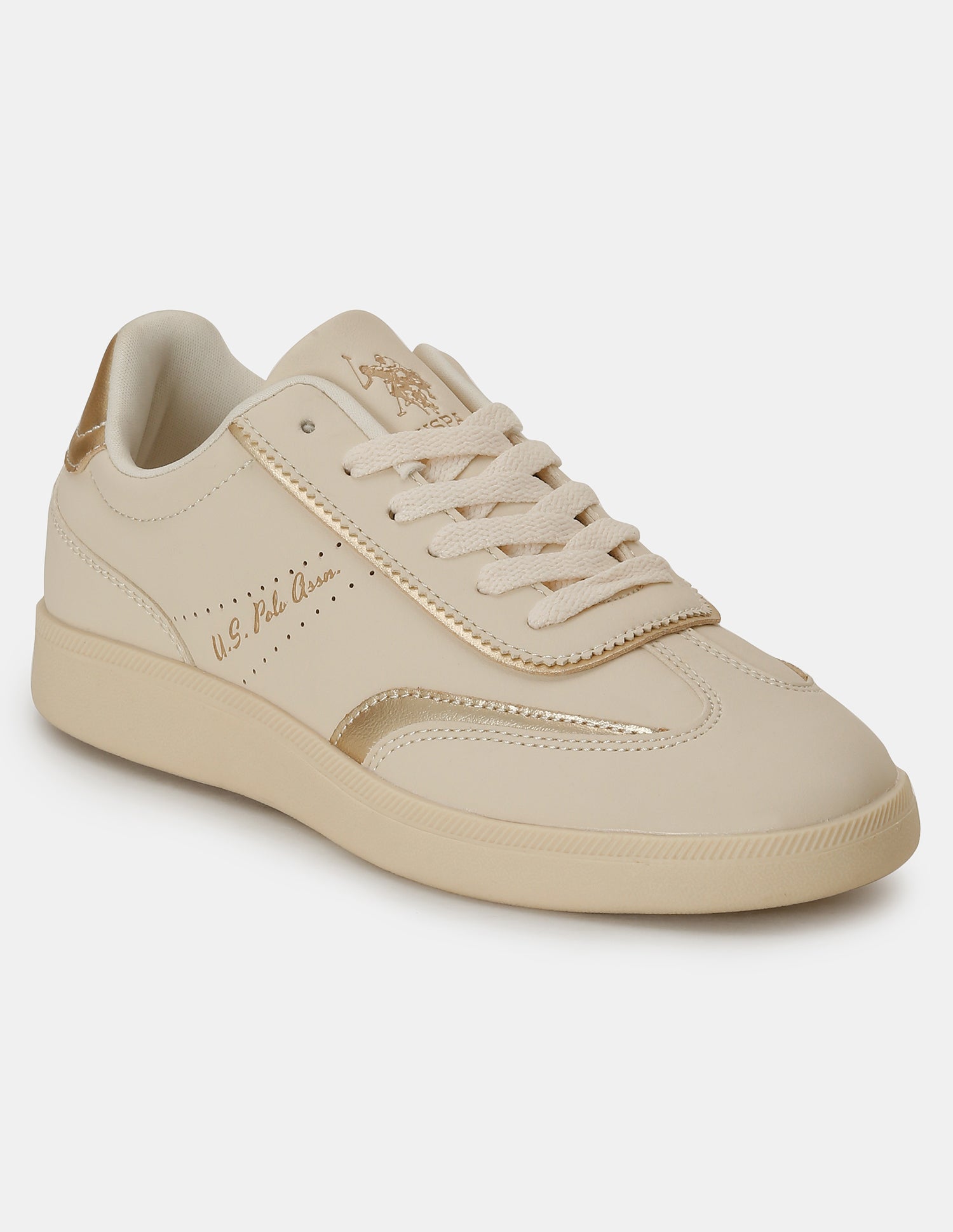 U.S. Polo Assn. Women Renata Round Toe Lace-Ups Sneakers