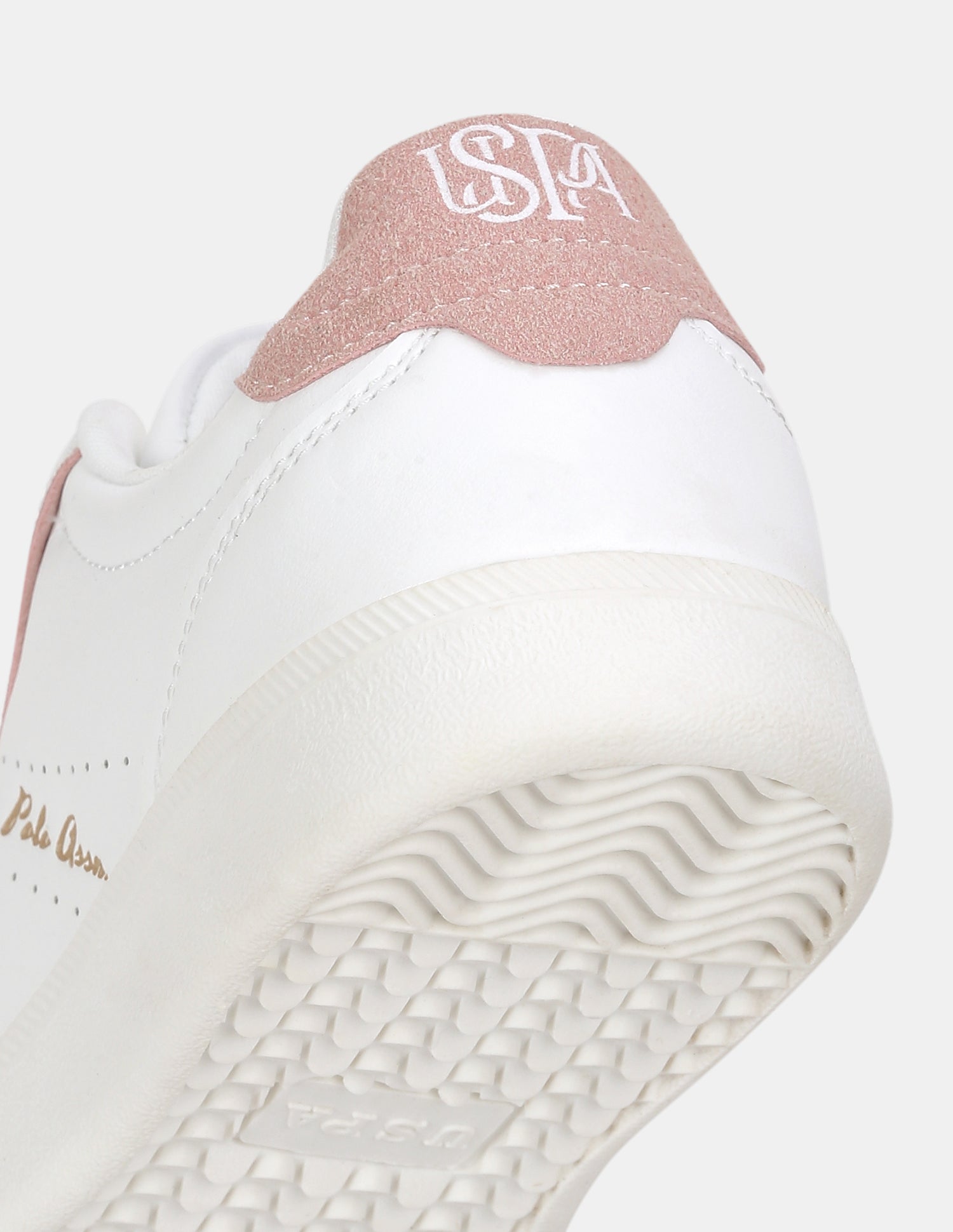 U.S. Polo Assn. Women Renata Colourblocked Lace-Ups Sneakers Light Pink - U.S. POLO ASSN. | Large