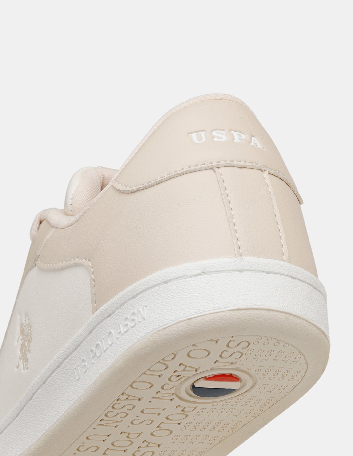 Women Rein 2.0 Round Toe Colourblocked Sneakers Beige - U.S. Polo Assn. India | Large