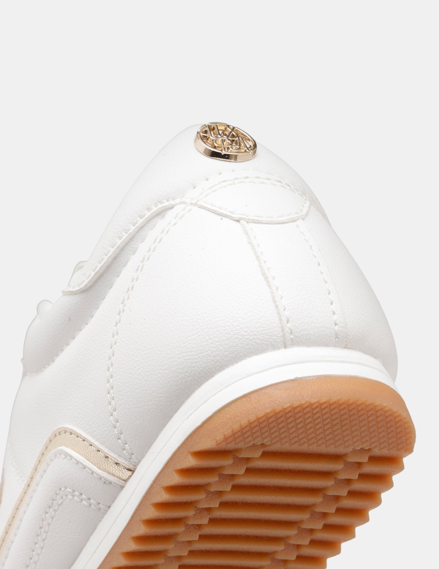 Women Ellery Metallic Lace Ups Sneakers Off White - U.S. POLO ASSN. | Large