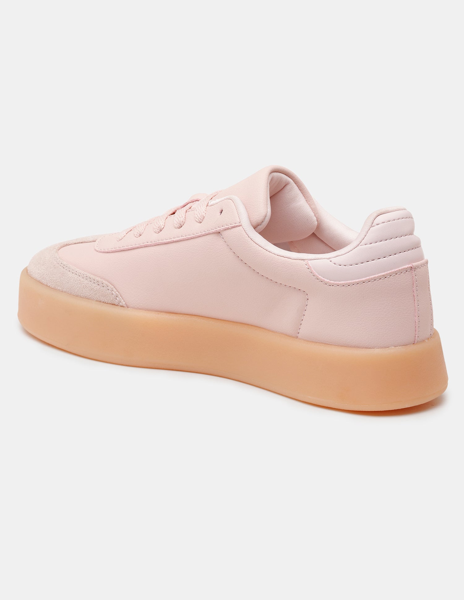 Women Sorrel Lace Ups Colourblocked Sneakers Light Pink - U.S. POLO ASSN. | Large