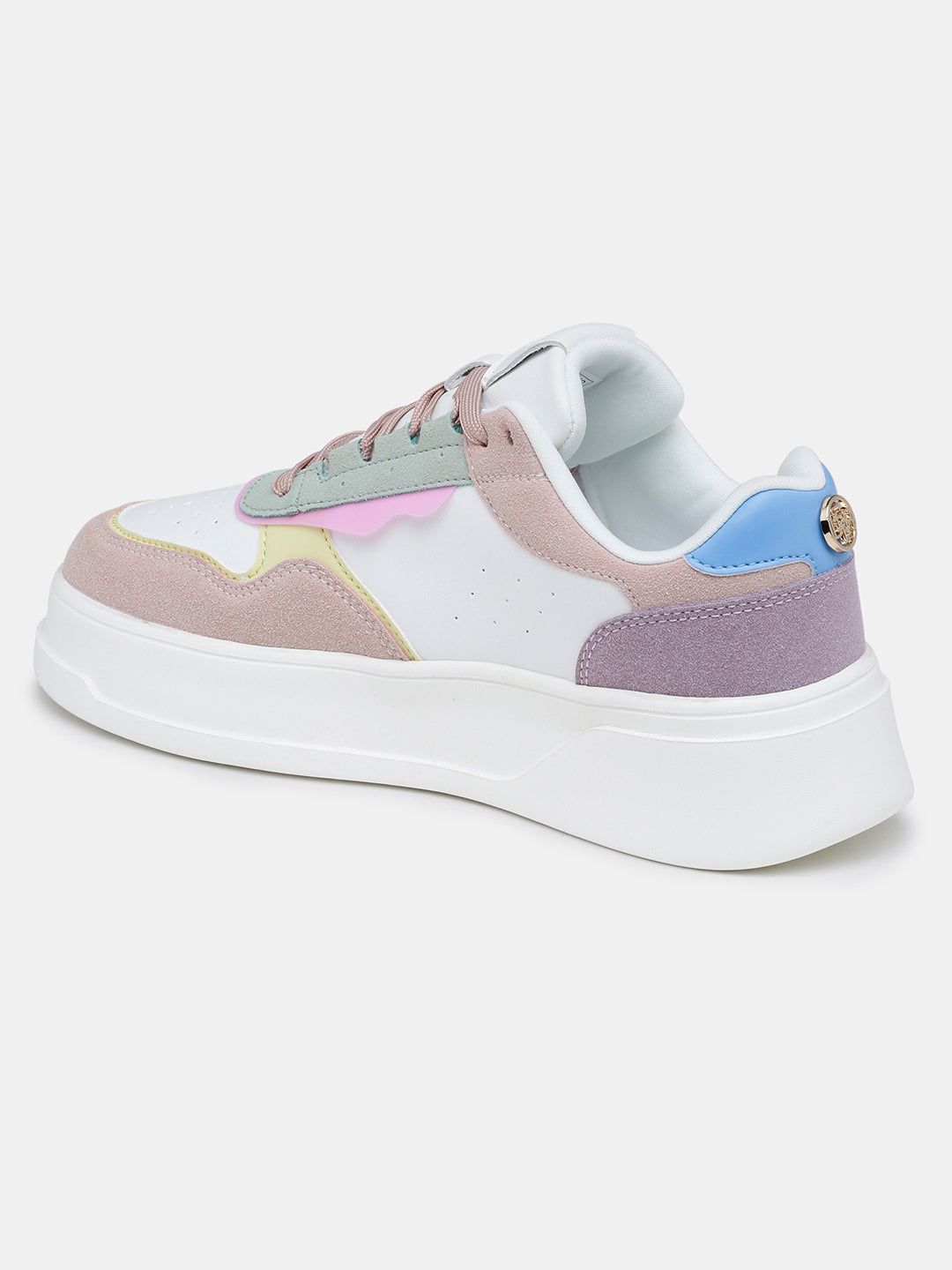 Women Aluna Colourblocked Lace Ups Sneakers Multi3 - U.S. Polo Assn. India | Large