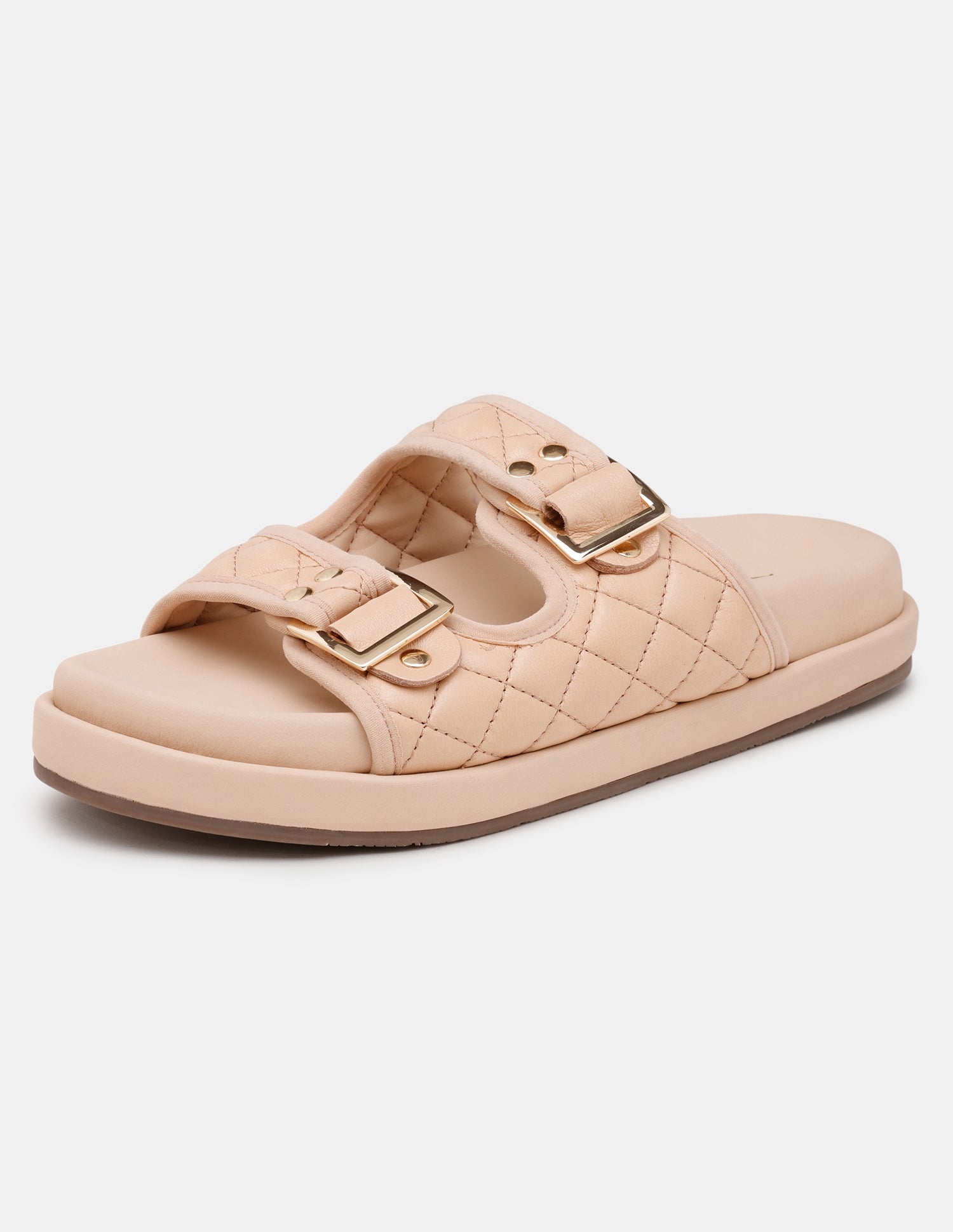 Women Open Toe Eun-Mi Buckle Sandals Nude - U.S. POLO ASSN. | Large