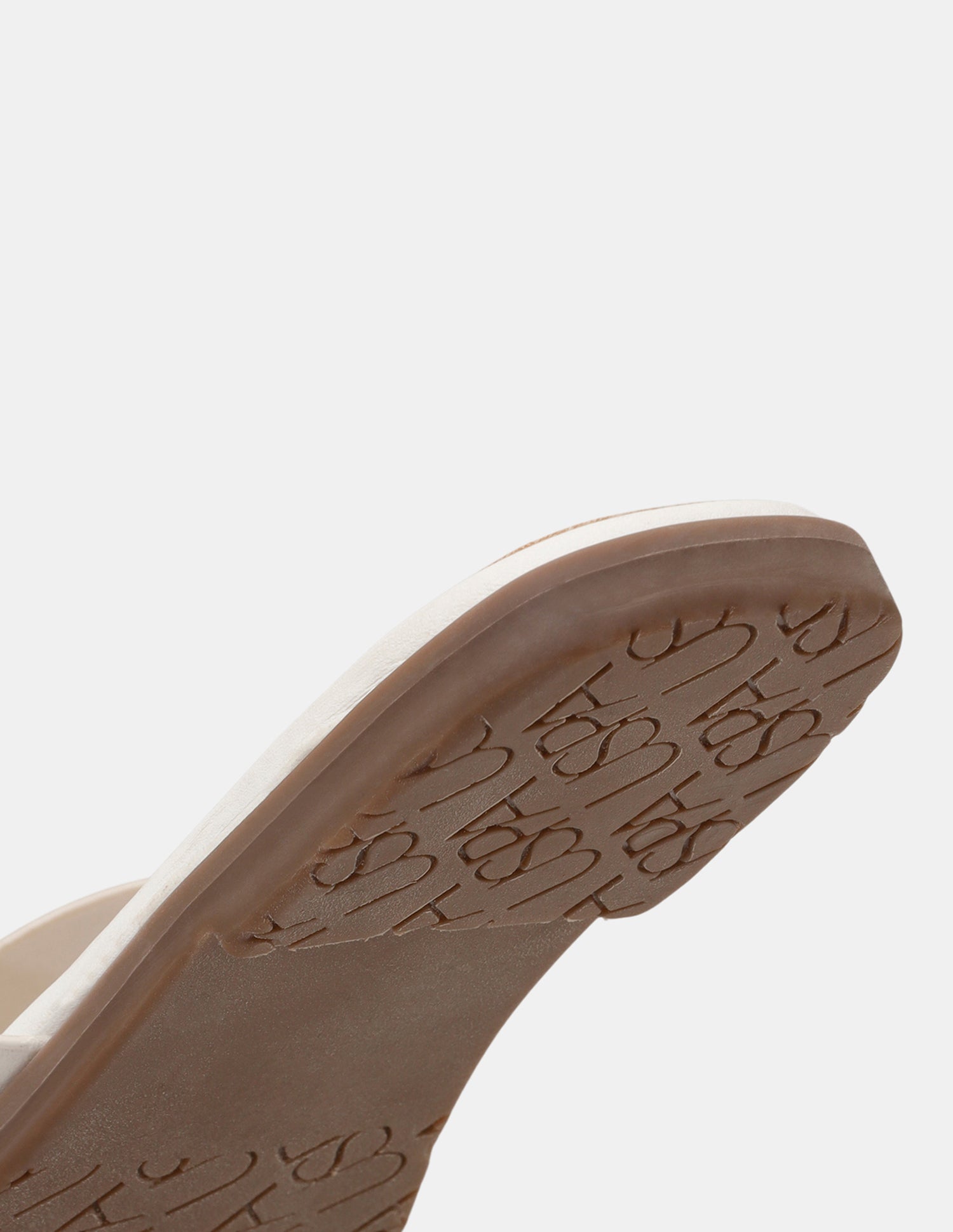 Women Harin Logo Accent Vamp Strap Sandals Off White - U.S. POLO ASSN. | Large