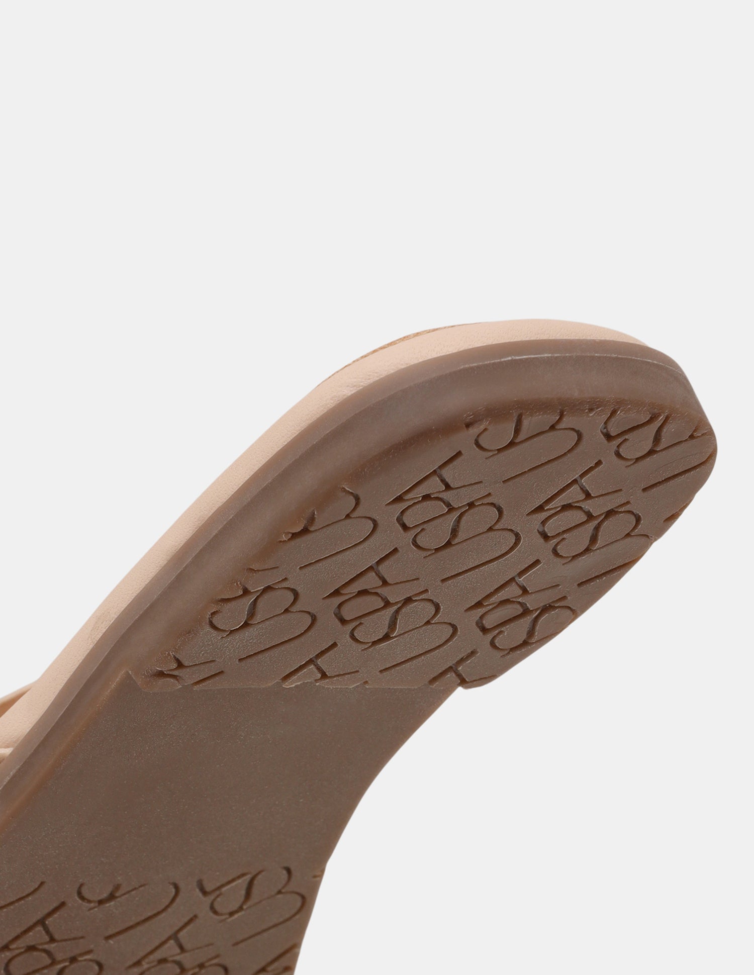 Women Harin Logo Accent Vamp Strap Sandals Nude - U.S. POLO ASSN. | Large