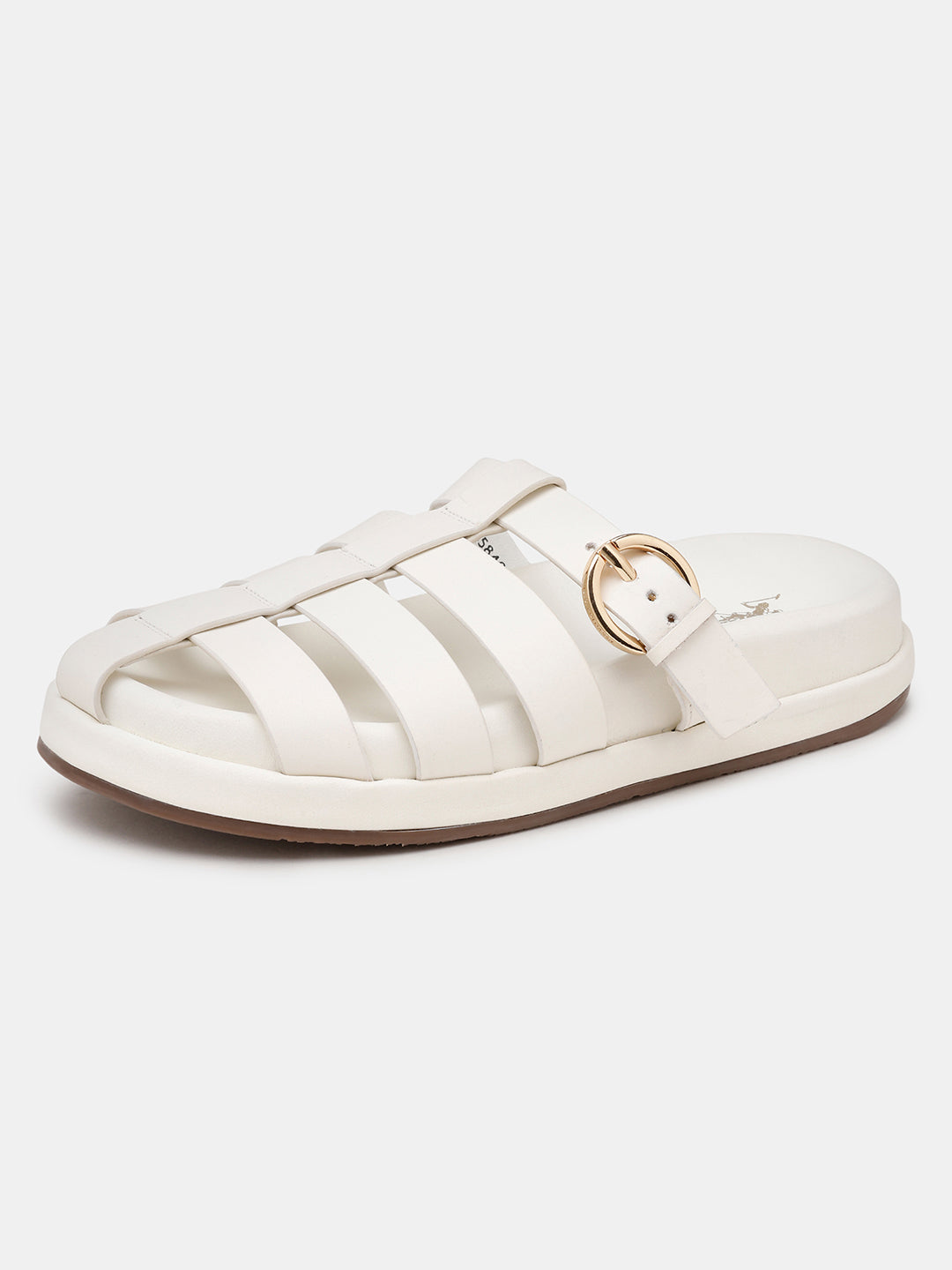 Women Minseo Multi Strap Sandals Off White - U.S. POLO ASSN. | Large