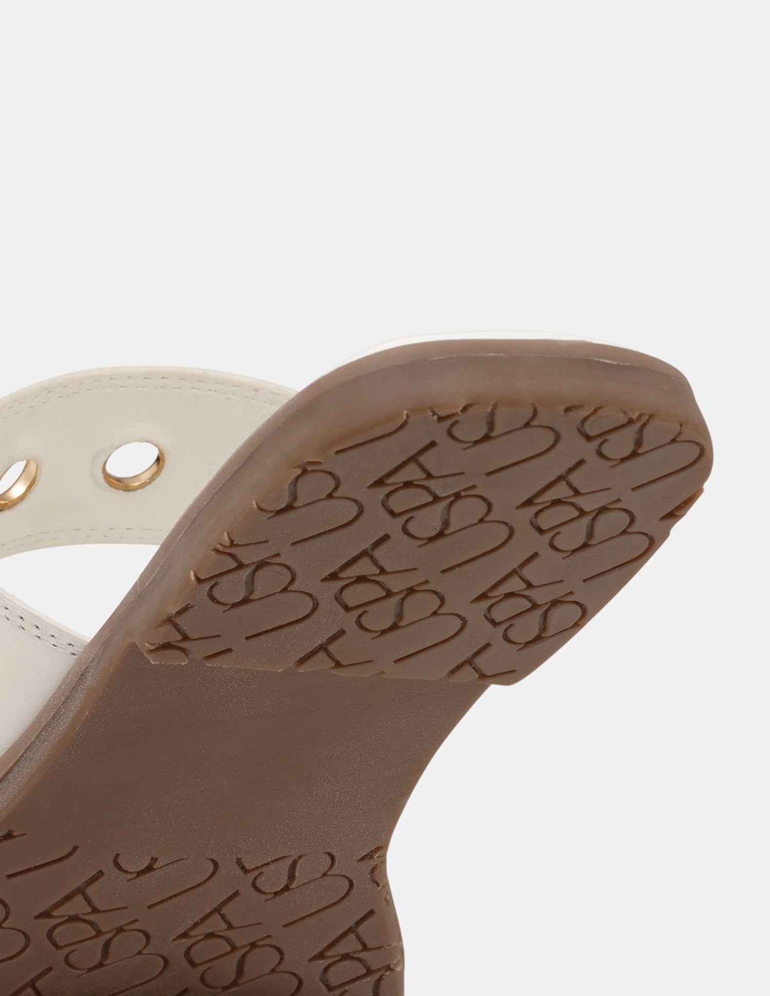 Women Naye Open Toe Eyelet Sandals Off White - U.S. POLO ASSN. | Large