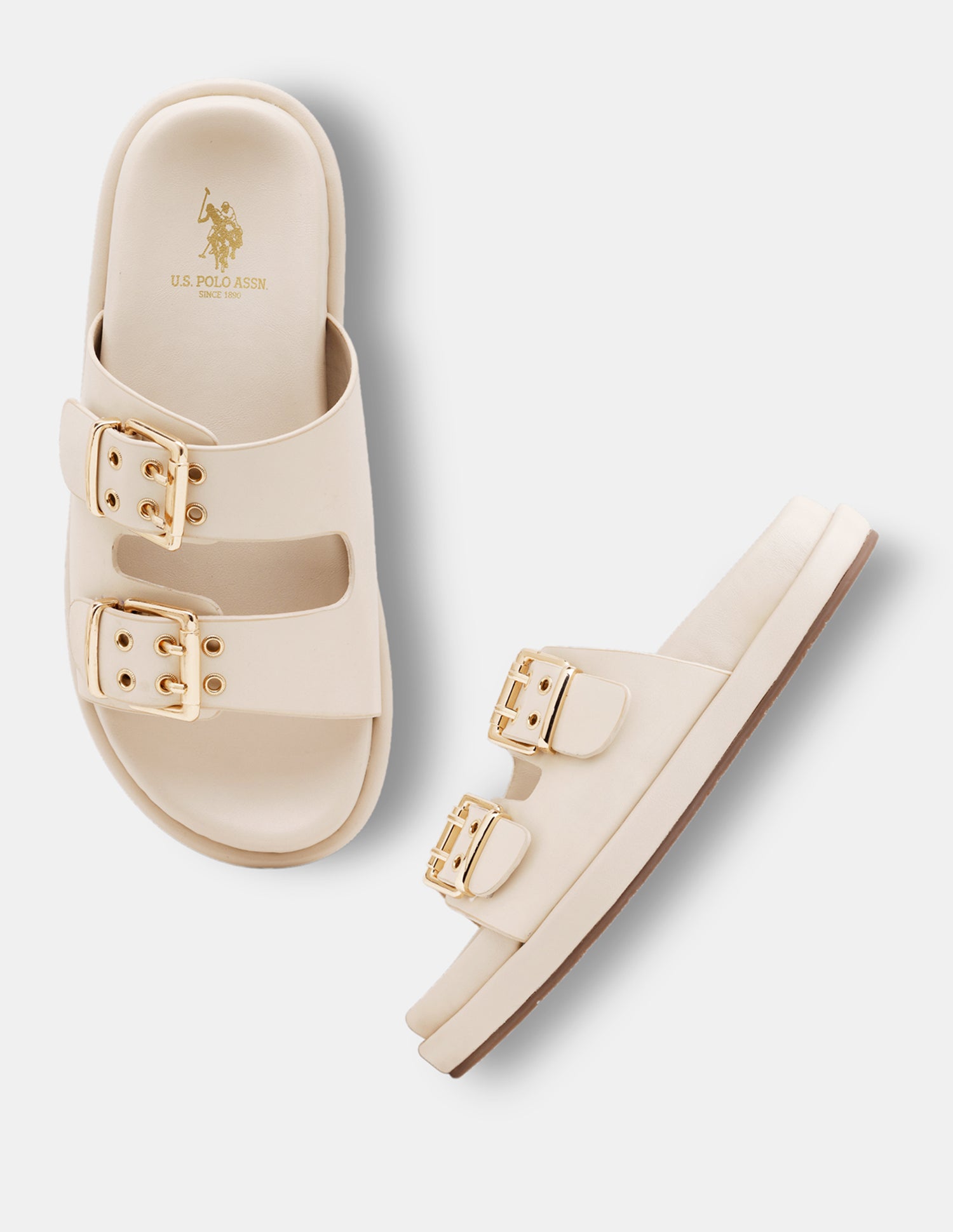 Women Yoomi Open Toe Buckle Sandals