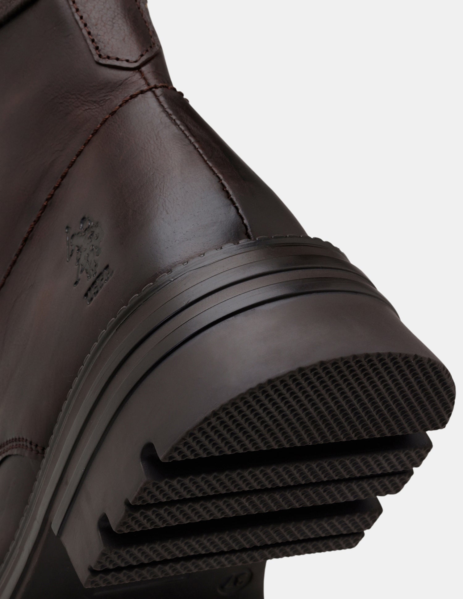 Women Virelle Leather Lace Ups Boots Brown - U.S. POLO ASSN. | Large