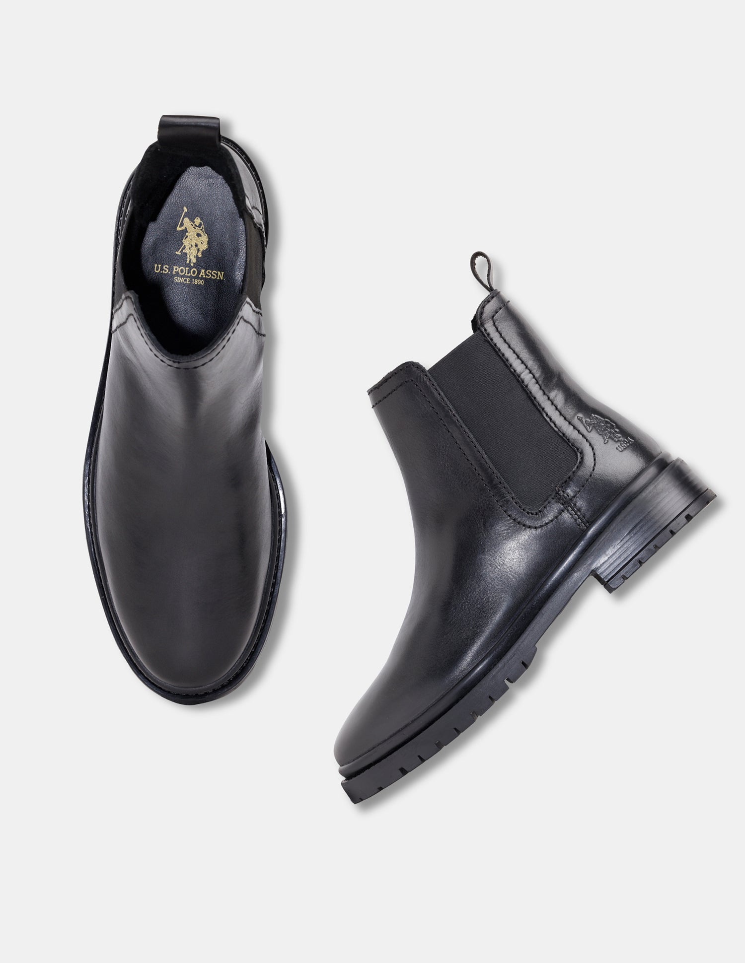 Women Avarin Leather Chelsea Boots