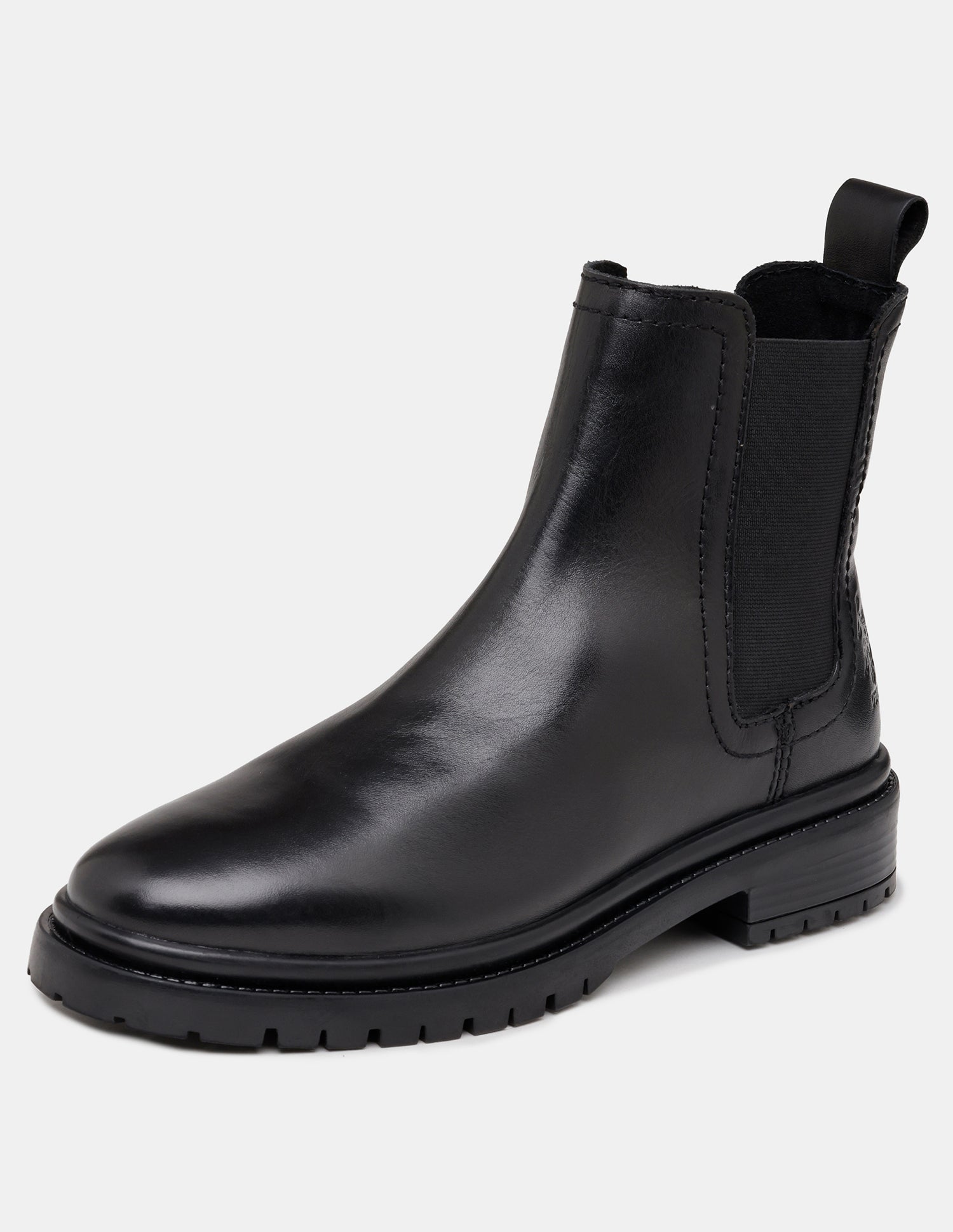 Women Avarin Leather Chelsea Boots Black - U.S. POLO ASSN. | Large