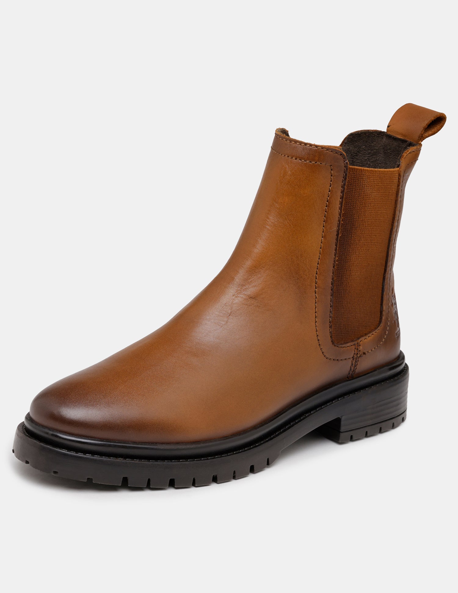 Women Avarin Leather Chelsea Boots Tan - U.S. POLO ASSN. | Large