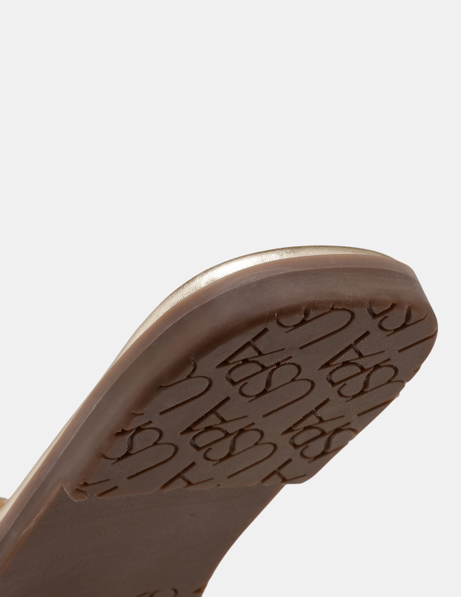 Women Harin Logo Accent Vamp Strap Sandals Gold - U.S. POLO ASSN. | Large