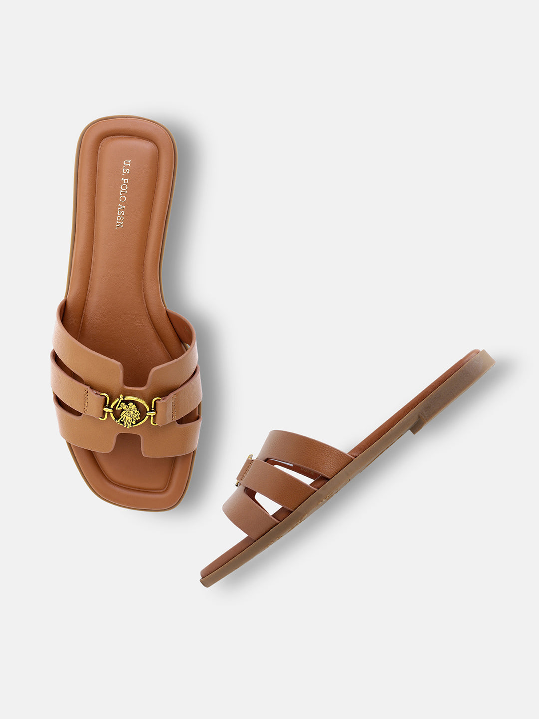 Saphira Gold Hardware Sandals