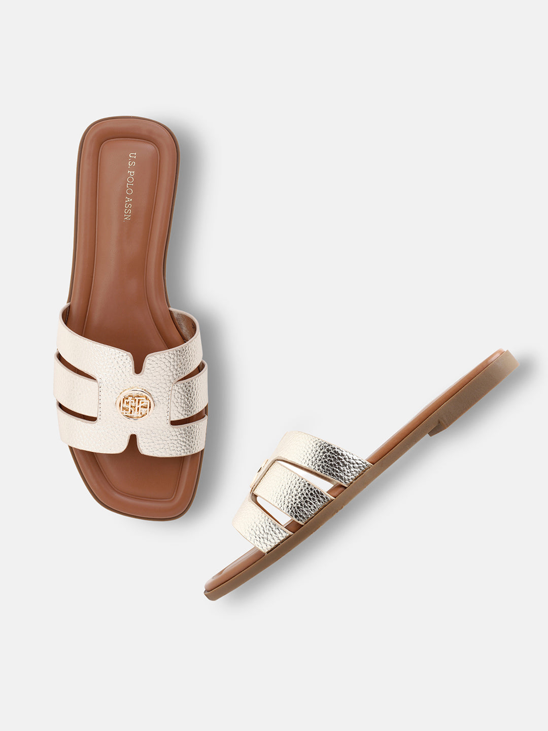 Textured Lucien Sandals